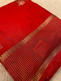 Pure Crepe Chinnon Saree❤️ - 902971