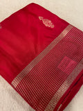 Pure Crepe Chinnon Saree💗 - 902971