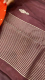 Pure Crepe Chinnon Saree - 902971