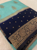 Premium Crepe Georgette Saree - 902457