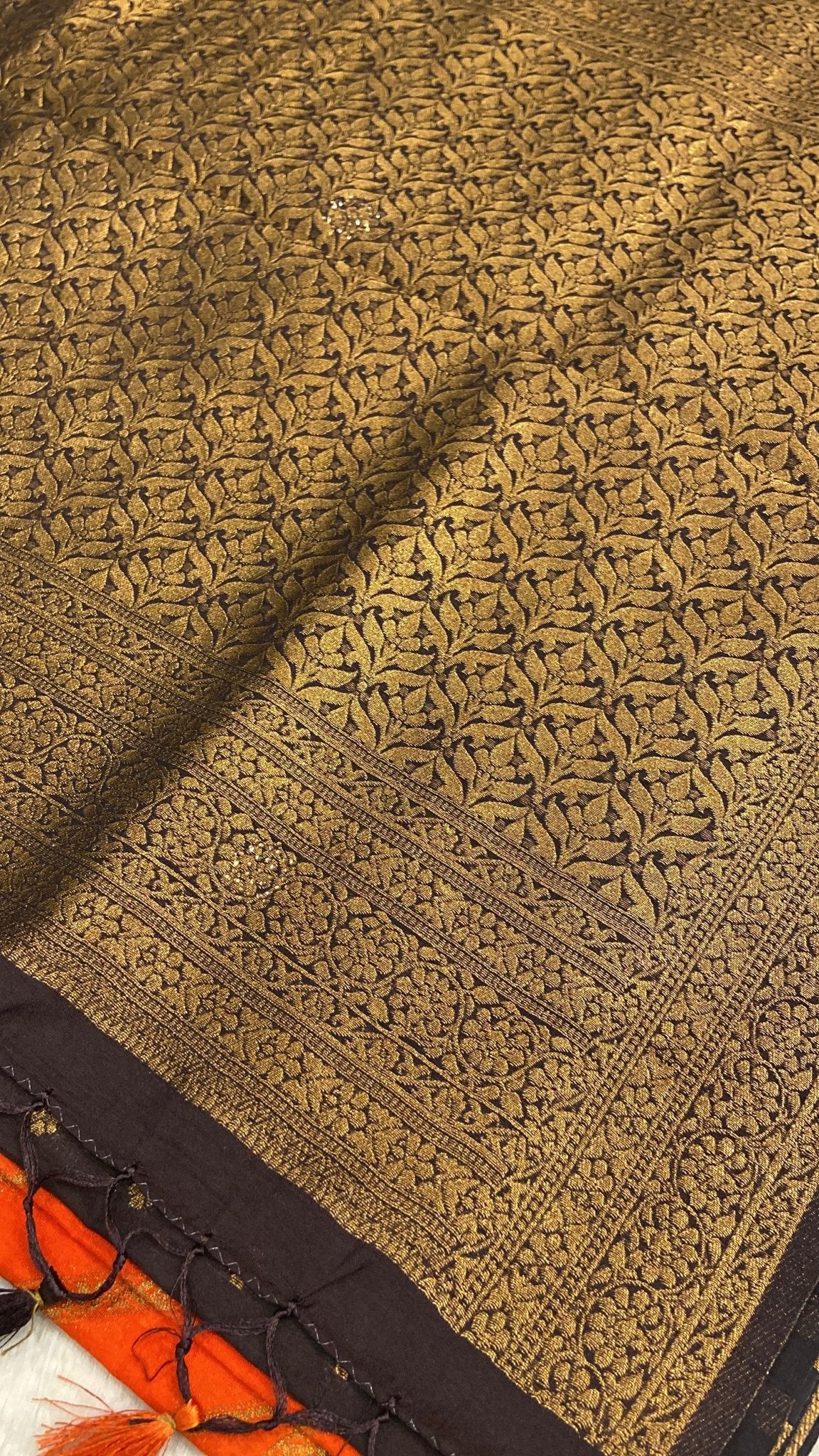 Assam Silk With Stone Work Saree✨ - Kanjeevaram Silk Mandir