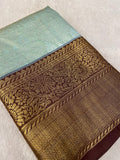 Bridal Semi Kanchipuram Silk Saree - Kanjeevaram Silk Mandir
