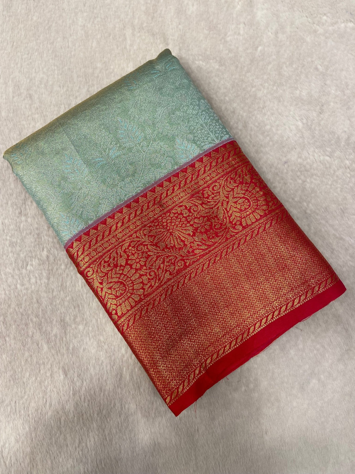 Bridal Semi Kanchipuram Silk Saree - Kanjeevaram Silk Mandir