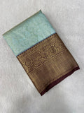 Bridal Semi Kanchipuram Silk Saree - Kanjeevaram Silk Mandir