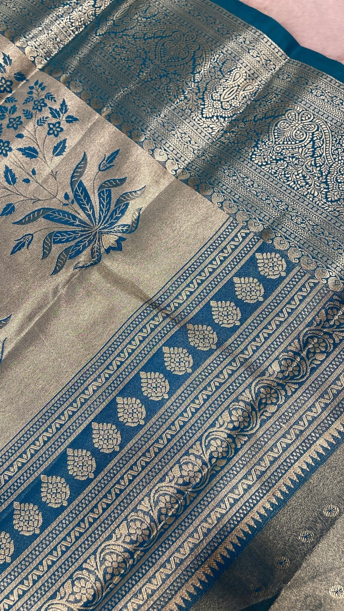 Bridal Semi Tissue Silk Saree - Kanjeevaram Silk Mandir