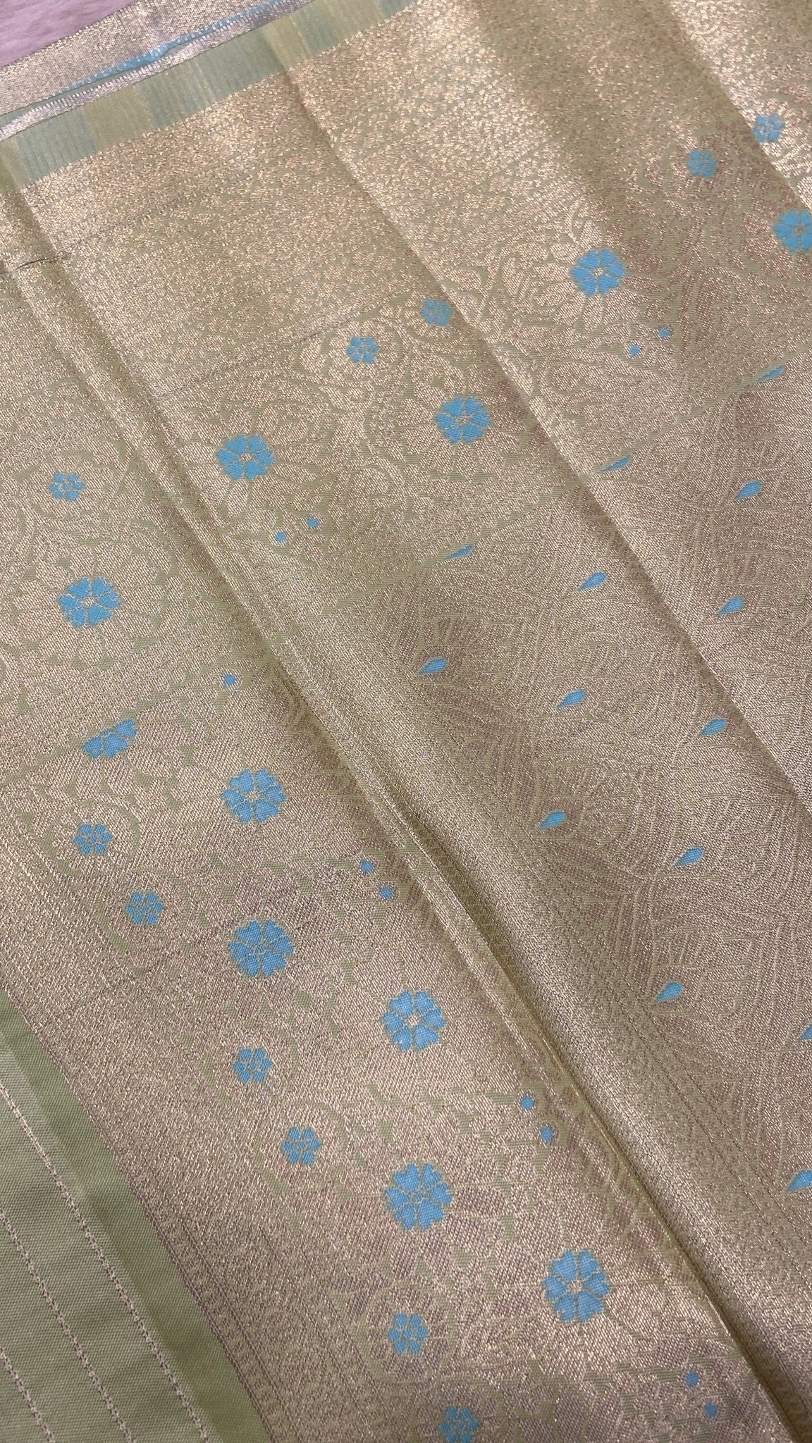 Bridal Semi Tissue Silk Saree - Kanjeevaram Silk Mandir