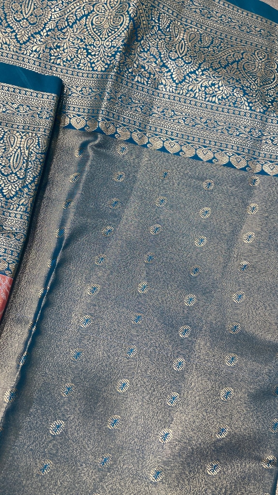 Bridal Semi Tissue Silk Saree - Kanjeevaram Silk Mandir