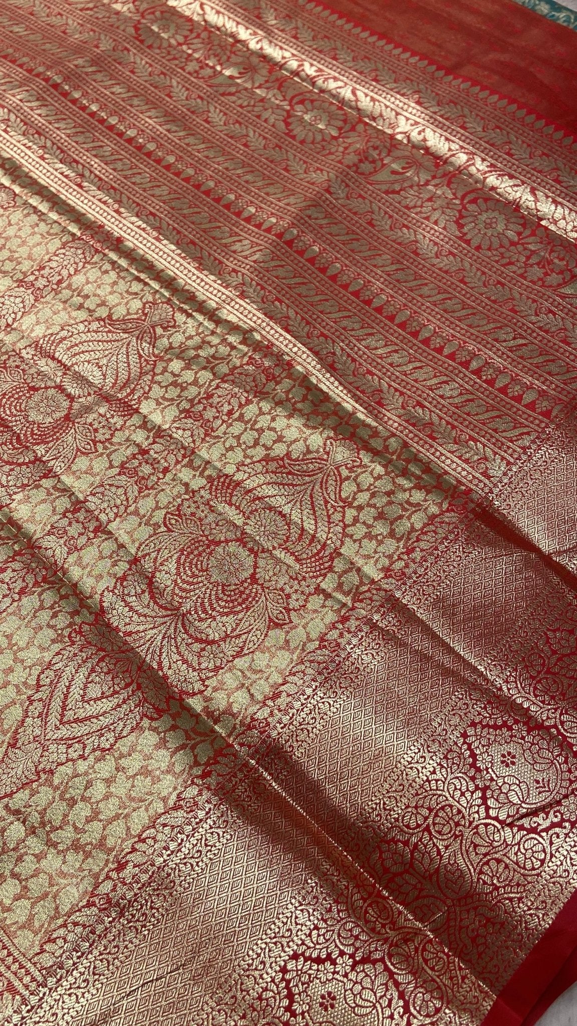 Bridal Semi Tissue Silk Saree - Kanjeevaram Silk Mandir