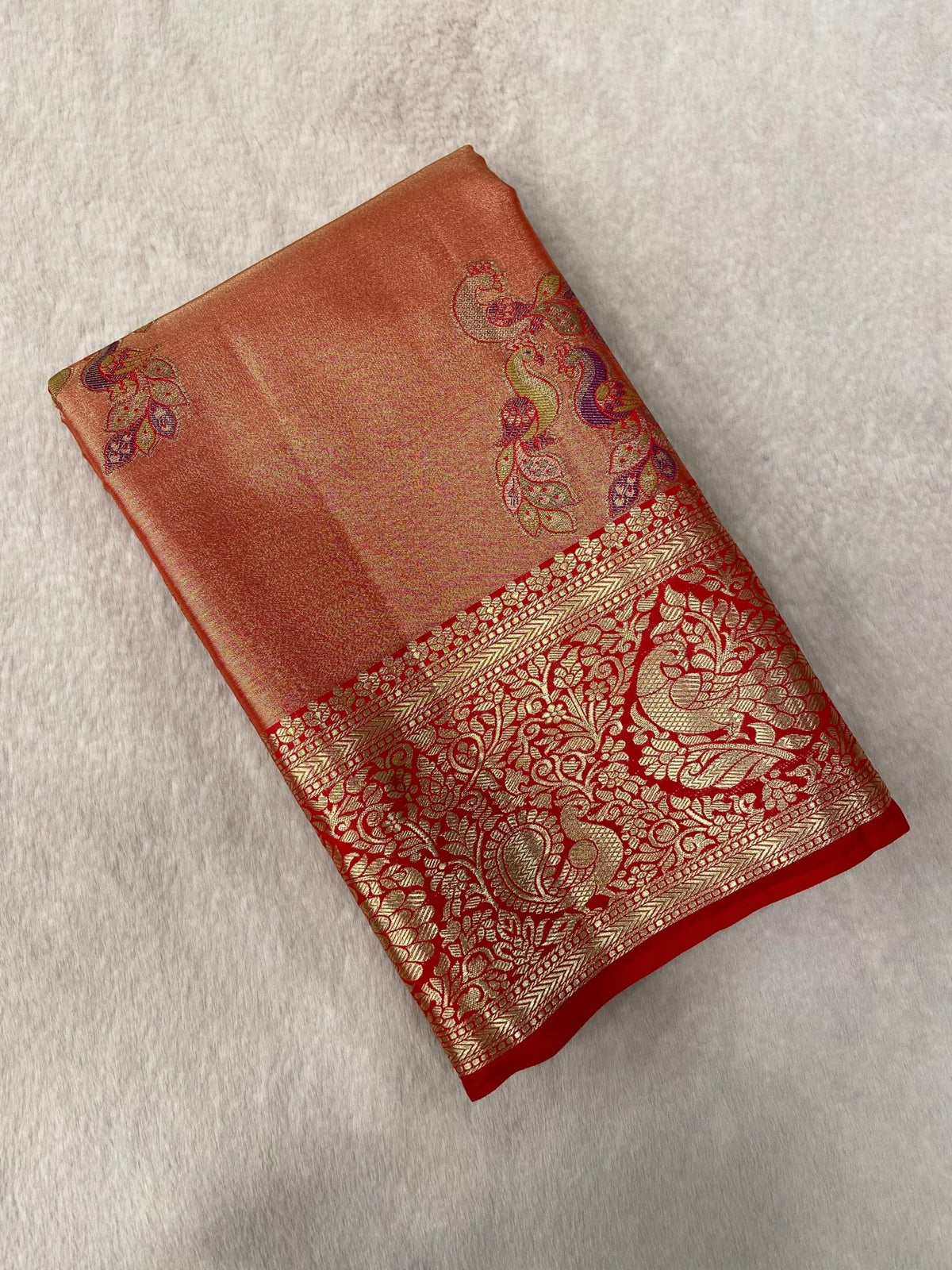 Bridal Semi Tissue Silk Saree - Kanjeevaram Silk Mandir