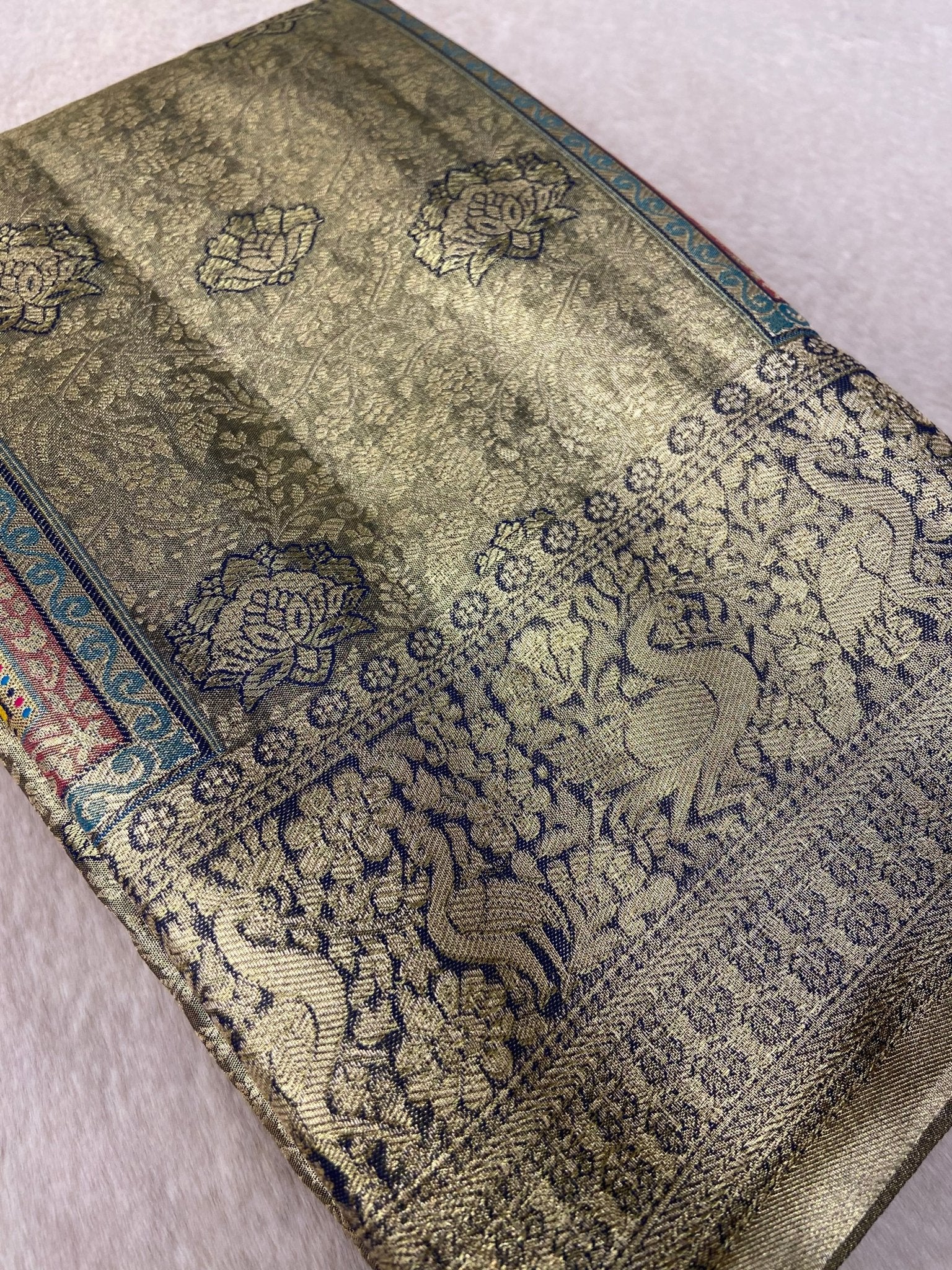 Bridal Semi Tissue Silk Saree - Kanjeevaram Silk Mandir