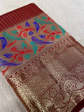 Bridal Semi Tissue Silk Saree - Kanjeevaram Silk Mandir