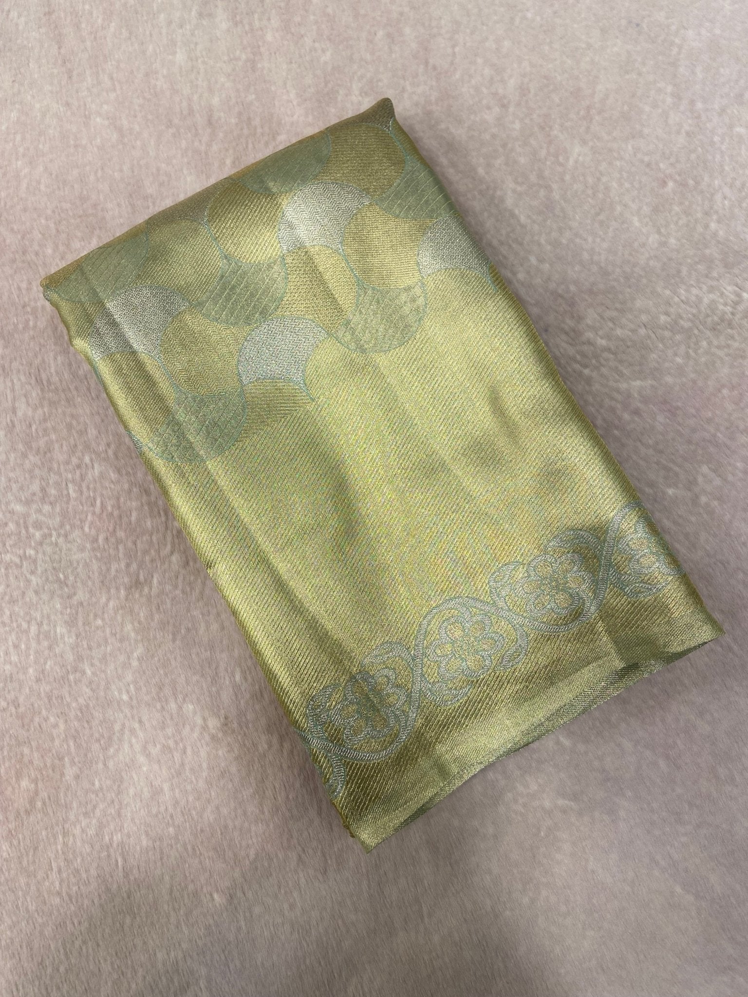 Bridal Semi Tissue Silk Saree - Kanjeevaram Silk Mandir