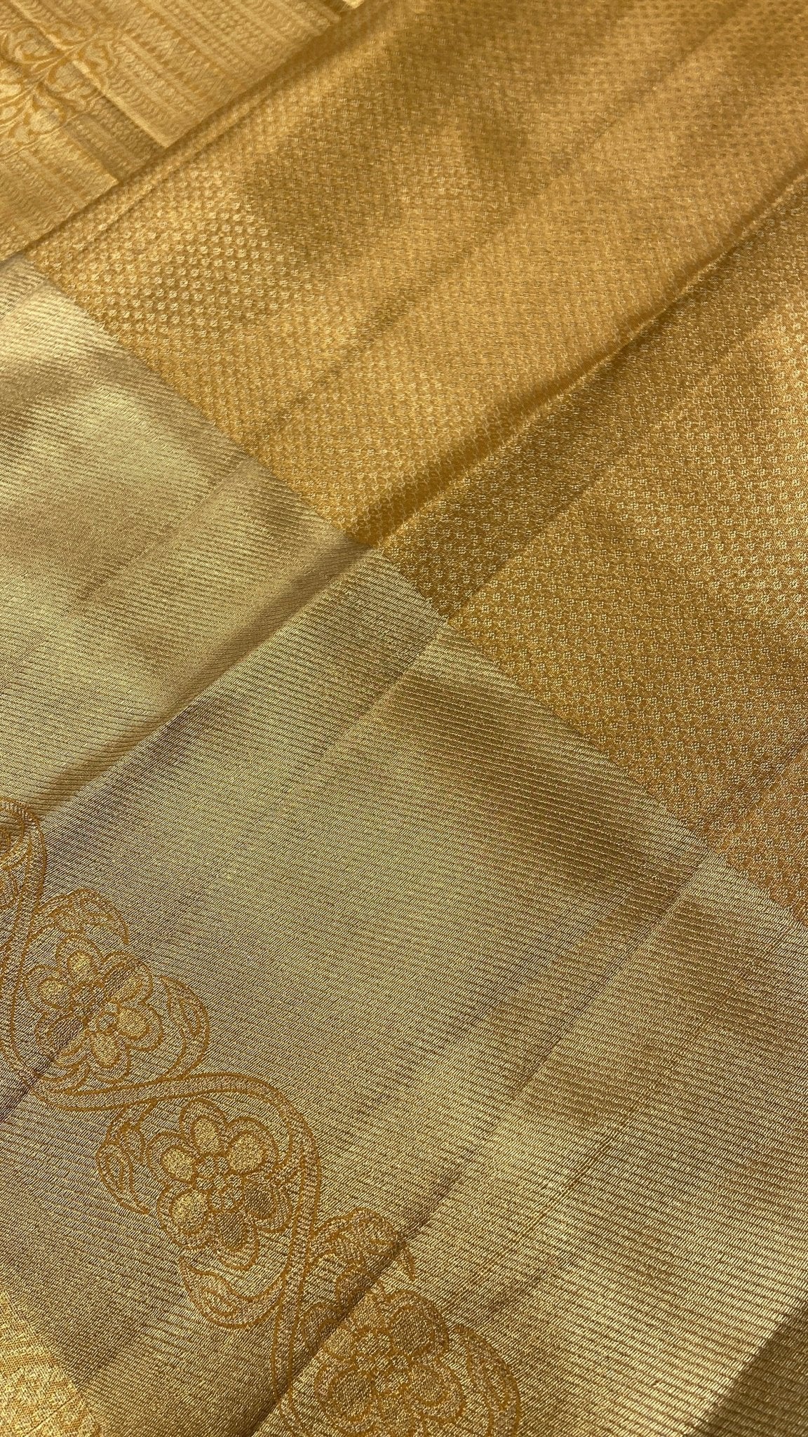 Bridal Semi Tissue Silk Saree - Kanjeevaram Silk Mandir