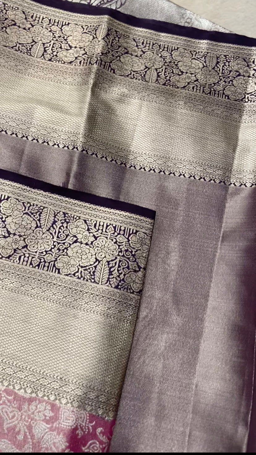 Bridal Semi Tissue Silk Saree - Kanjeevaram Silk Mandir