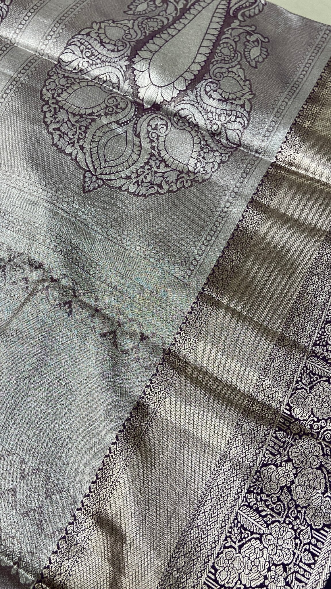 Bridal Semi Tissue Silk Saree - Kanjeevaram Silk Mandir