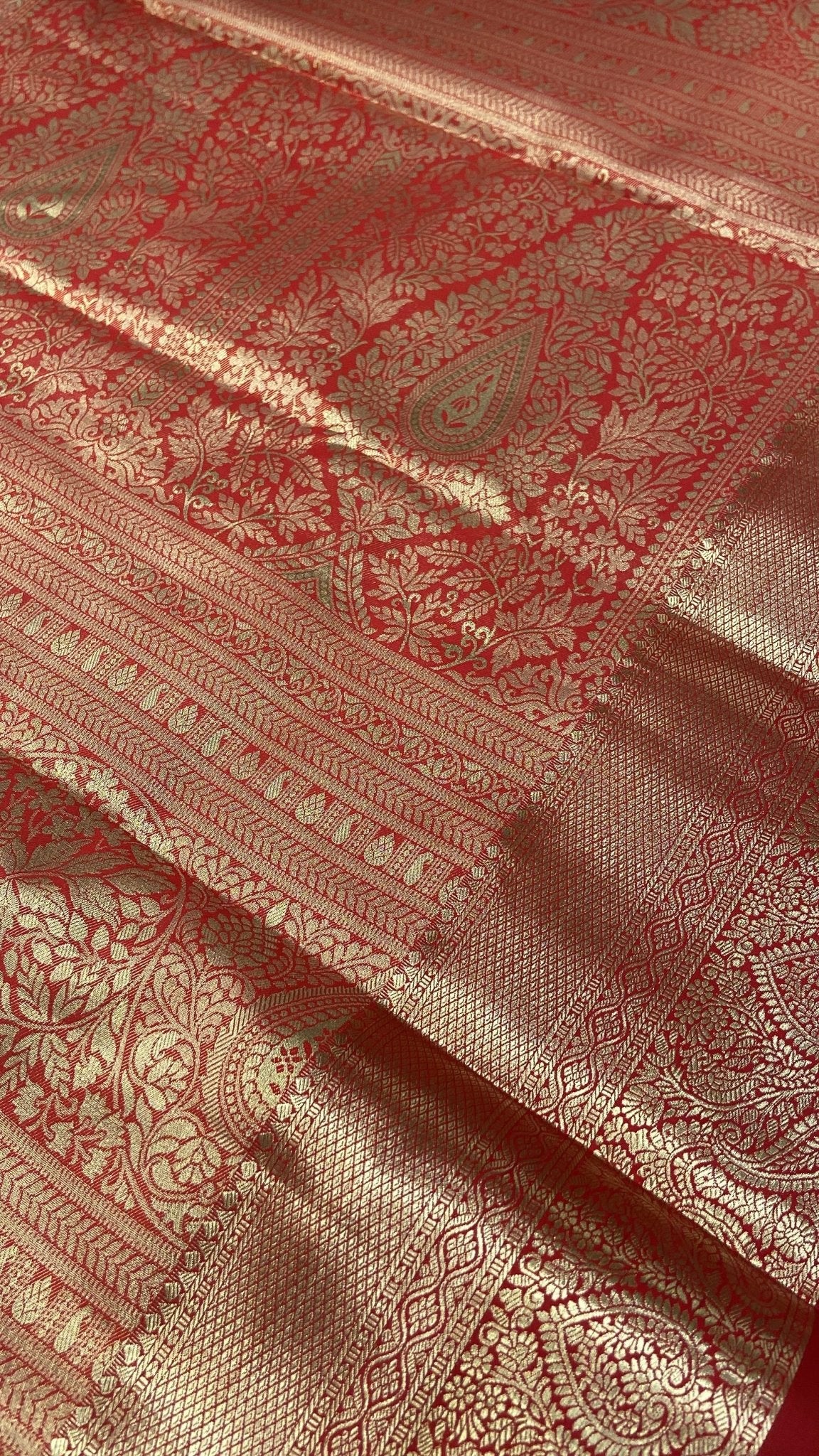 Bridal Semi Tissue Silk Saree - Kanjeevaram Silk Mandir