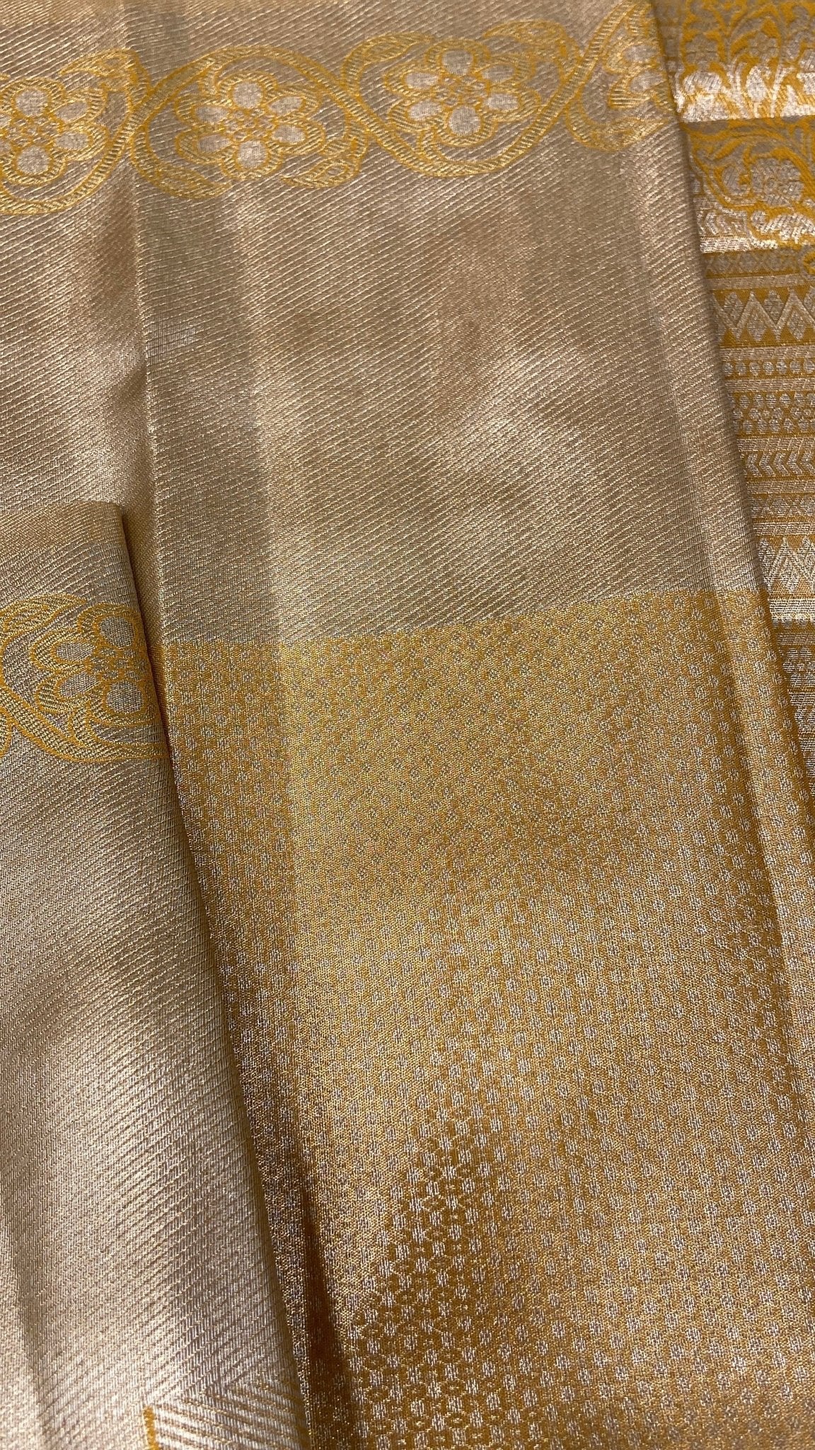 Bridal Semi Tissue Silk Saree - Kanjeevaram Silk Mandir