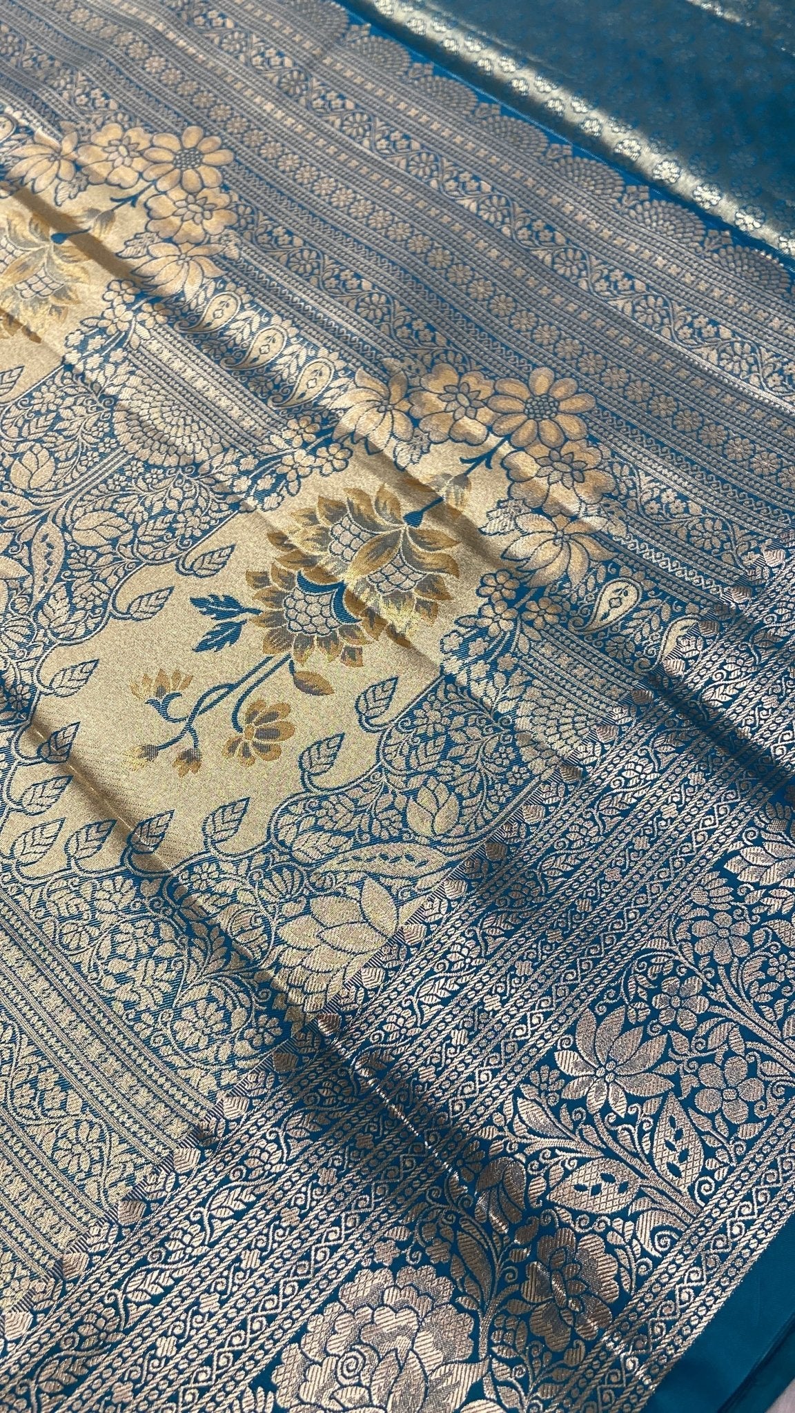 Bridal Semi Tissue Silk Saree - Kanjeevaram Silk Mandir