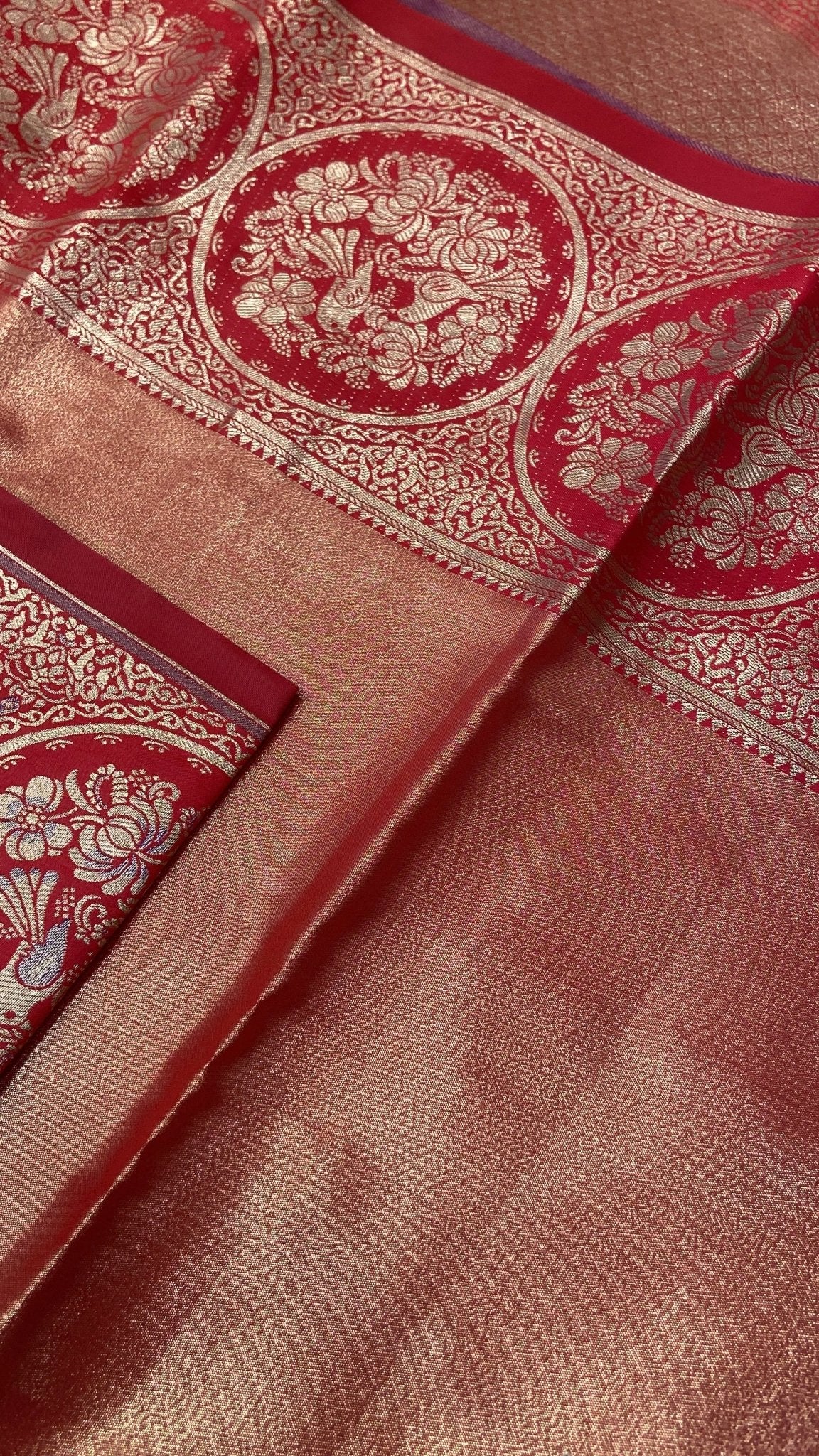 Bridal Semi Tissue Silk Saree - Kanjeevaram Silk Mandir