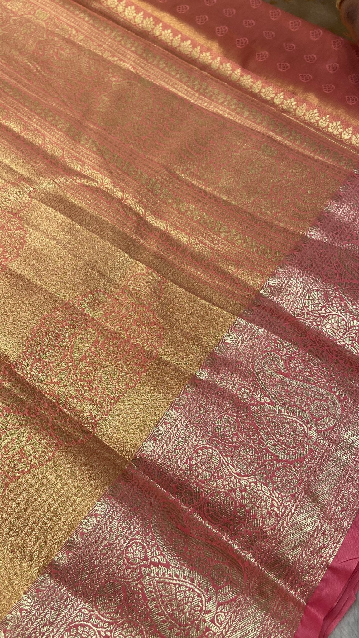 Bridal Semi Tissue Silk Saree - Kanjeevaram Silk Mandir