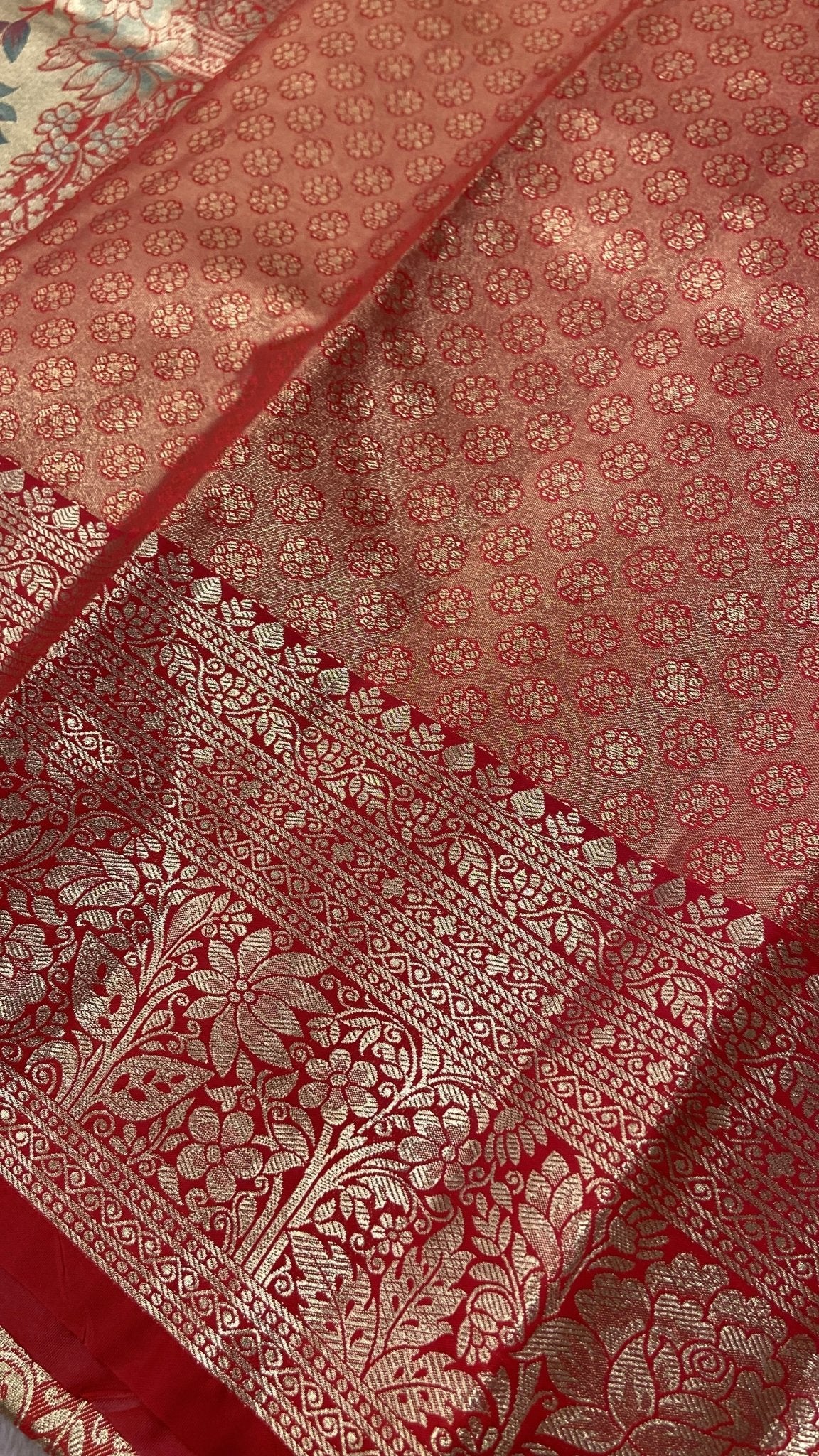 Bridal Semi Tissue Silk Saree - Kanjeevaram Silk Mandir