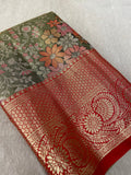 Bridal Semi Tissue Silk Saree - Kanjeevaram Silk Mandir