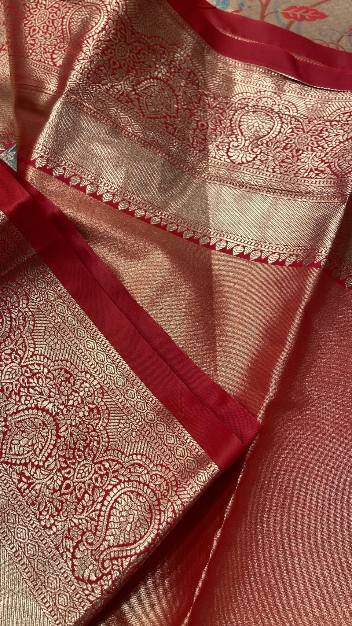 Bridal Semi Tissue Silk Saree - Kanjeevaram Silk Mandir