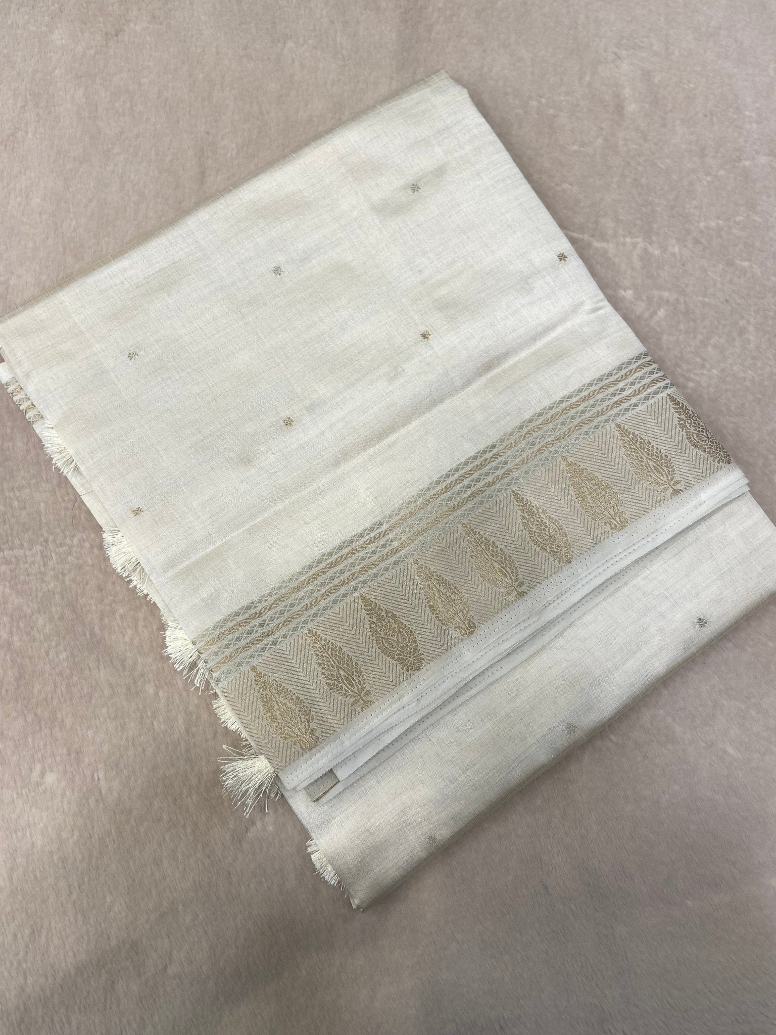 Butter Crepe Silk Saree - Kanjeevaram Silk Mandir