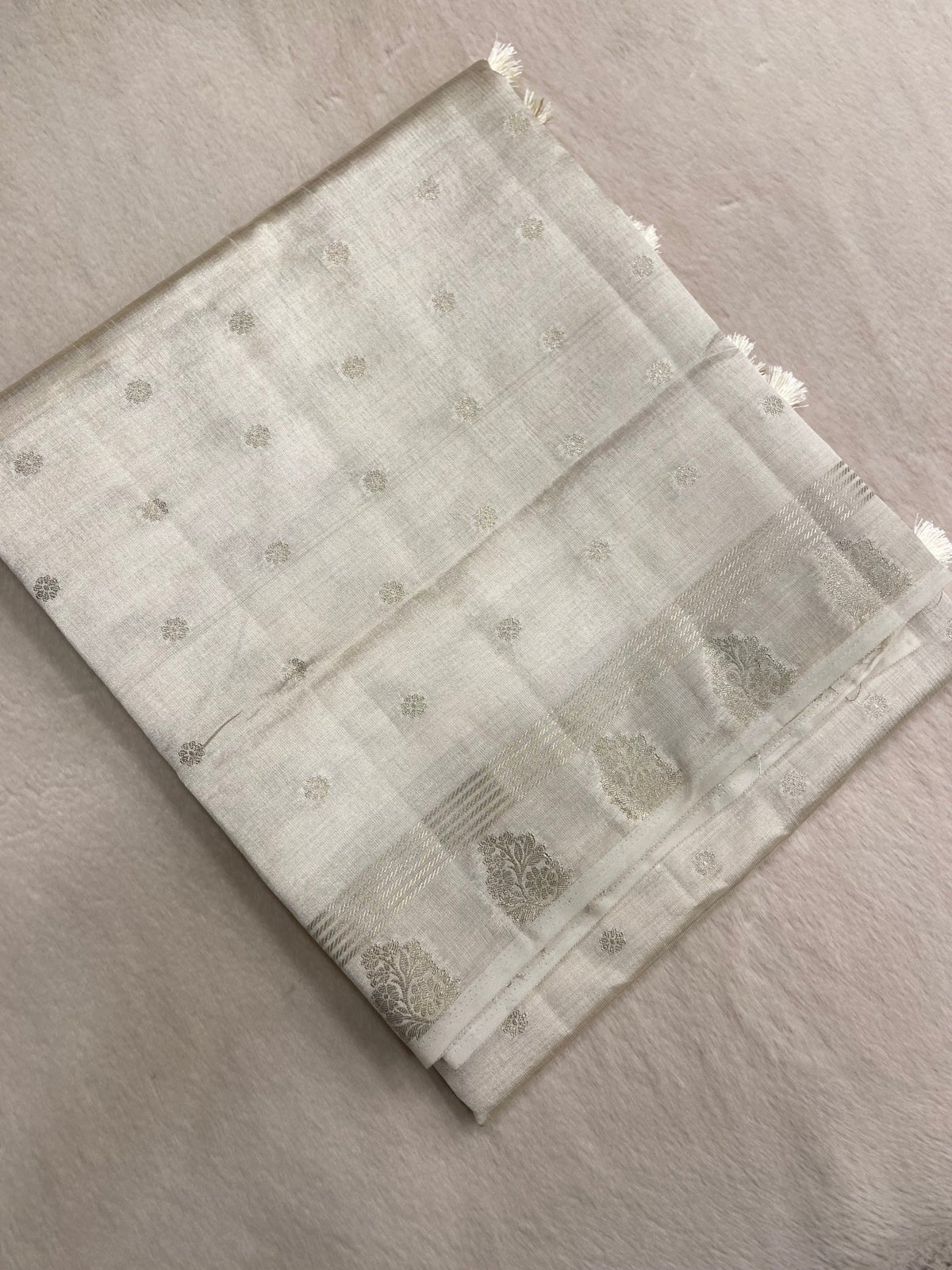 Butter Crepe Silk Saree - Kanjeevaram Silk Mandir