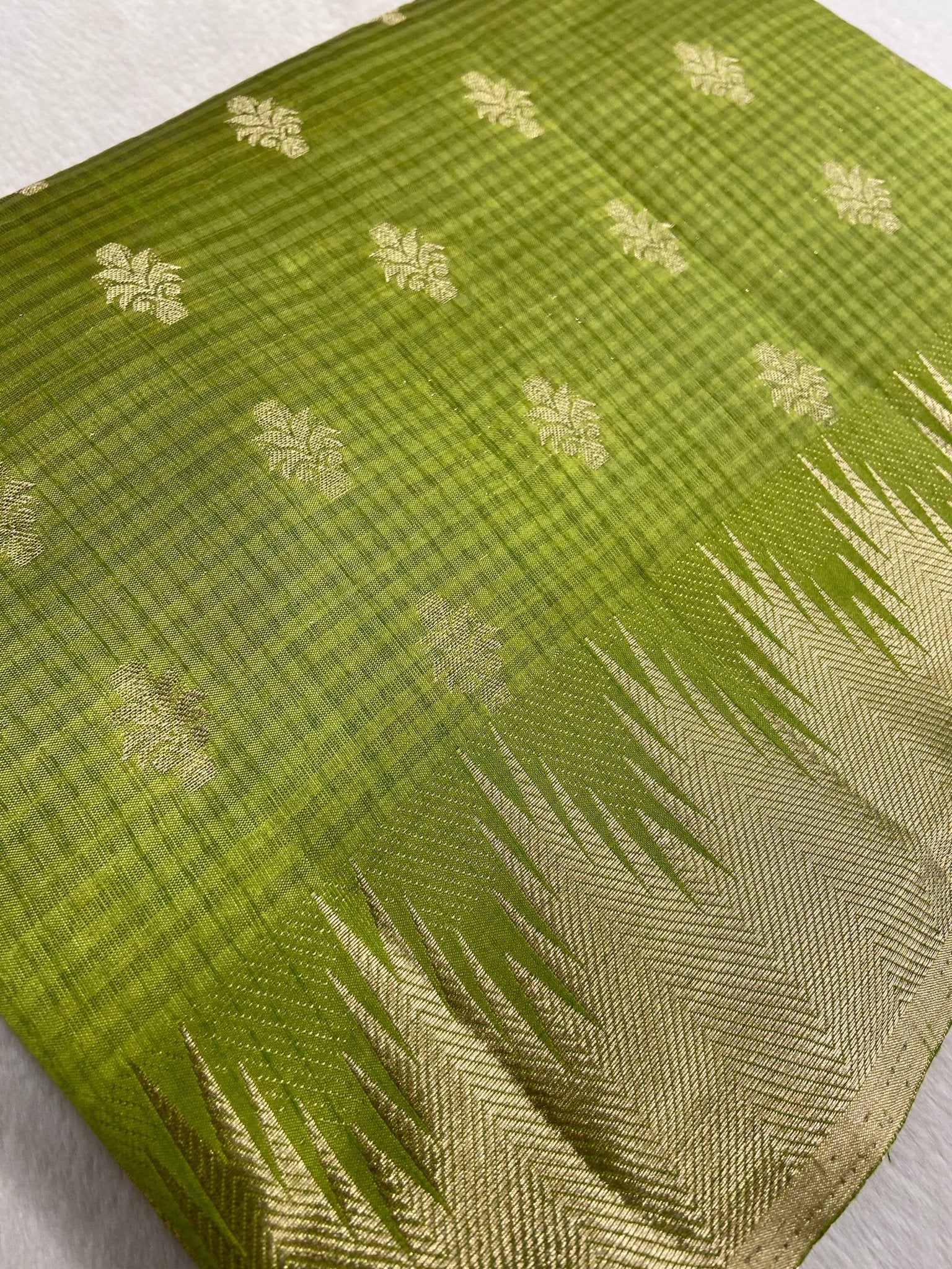 Butter Crepe Silk Saree - Kanjeevaram Silk Mandir