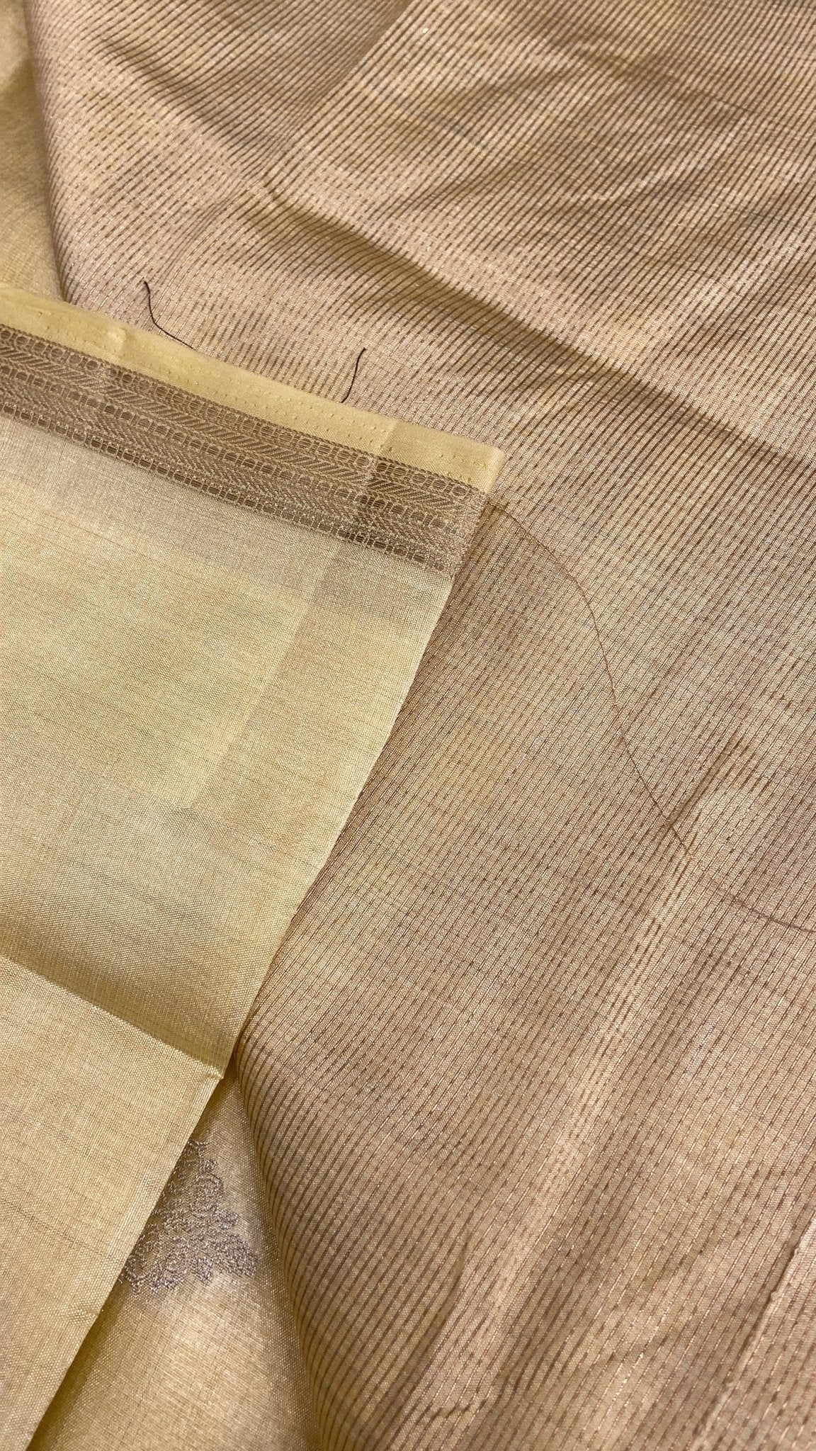 Butter Crepe Silk Saree - Kanjeevaram Silk Mandir