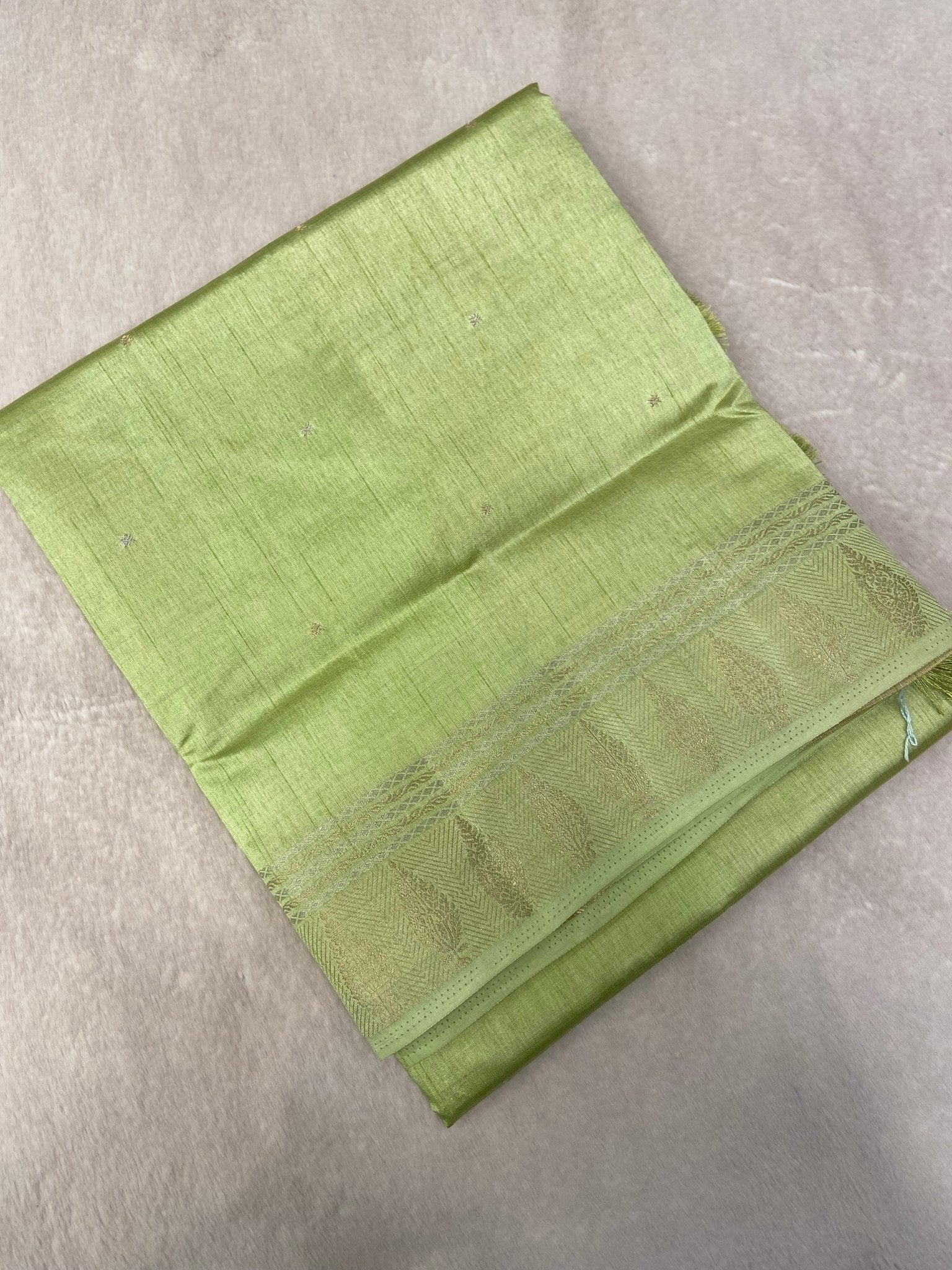 Butter Crepe Silk Saree - Kanjeevaram Silk Mandir