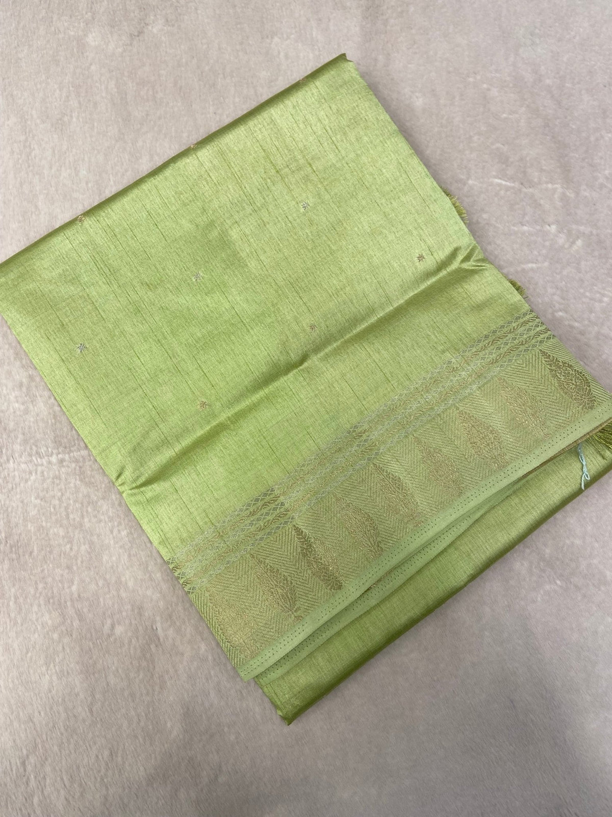 Butter Crepe Silk Saree - Kanjeevaram Silk Mandir