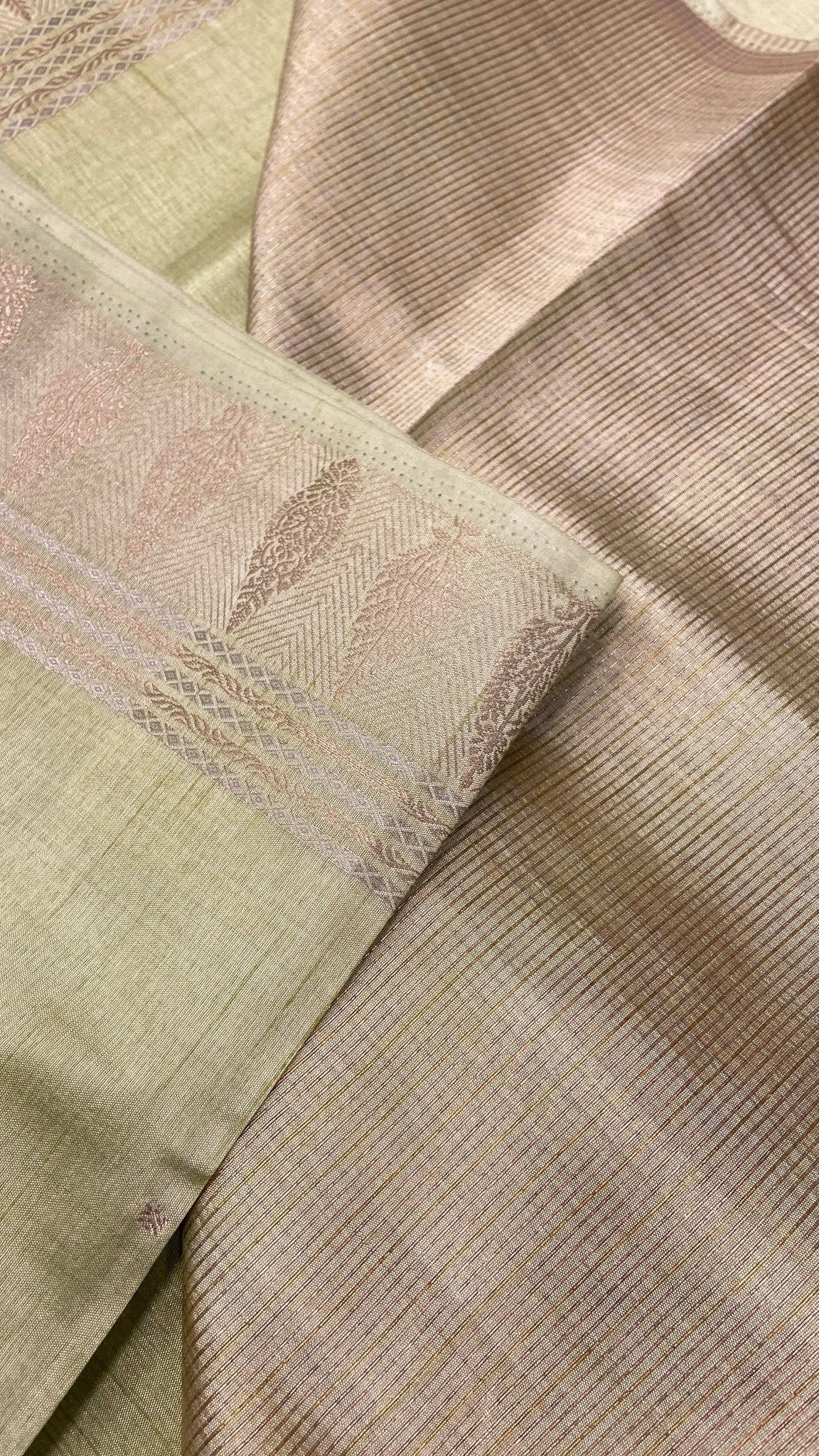 Butter Crepe Silk Saree - Kanjeevaram Silk Mandir