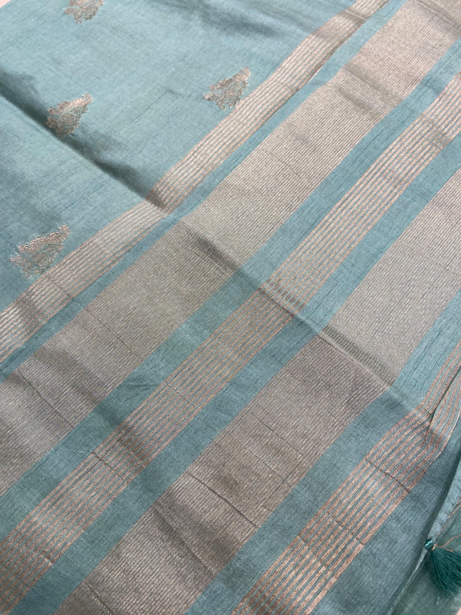 Butter crepe silk saree - Kanjeevaram Silk Mandir