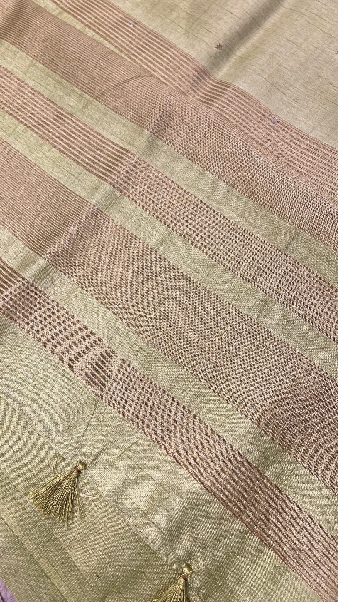 Butter Crepe Silk Saree - Kanjeevaram Silk Mandir