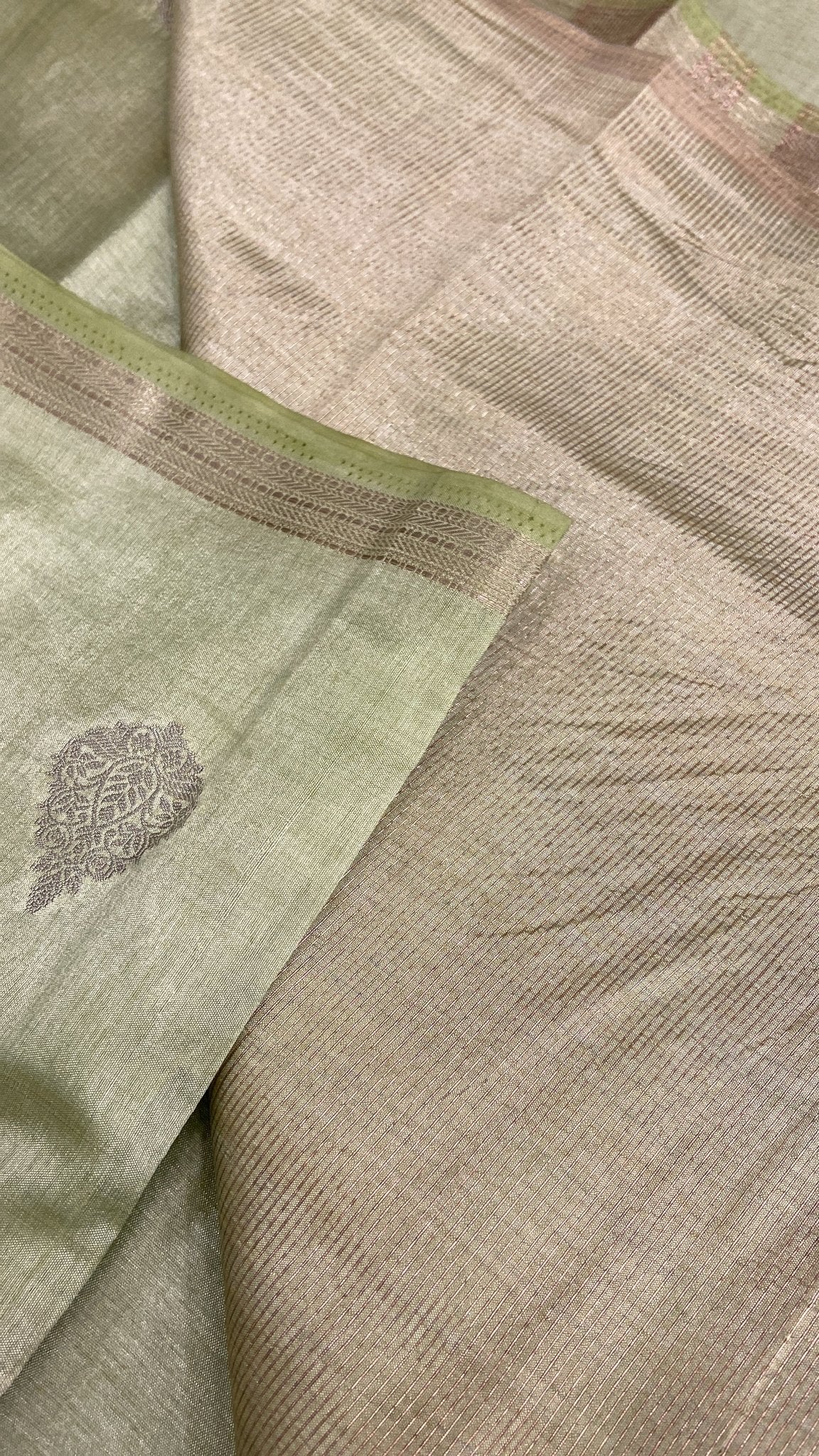 Butter Crepe Silk Saree - Kanjeevaram Silk Mandir