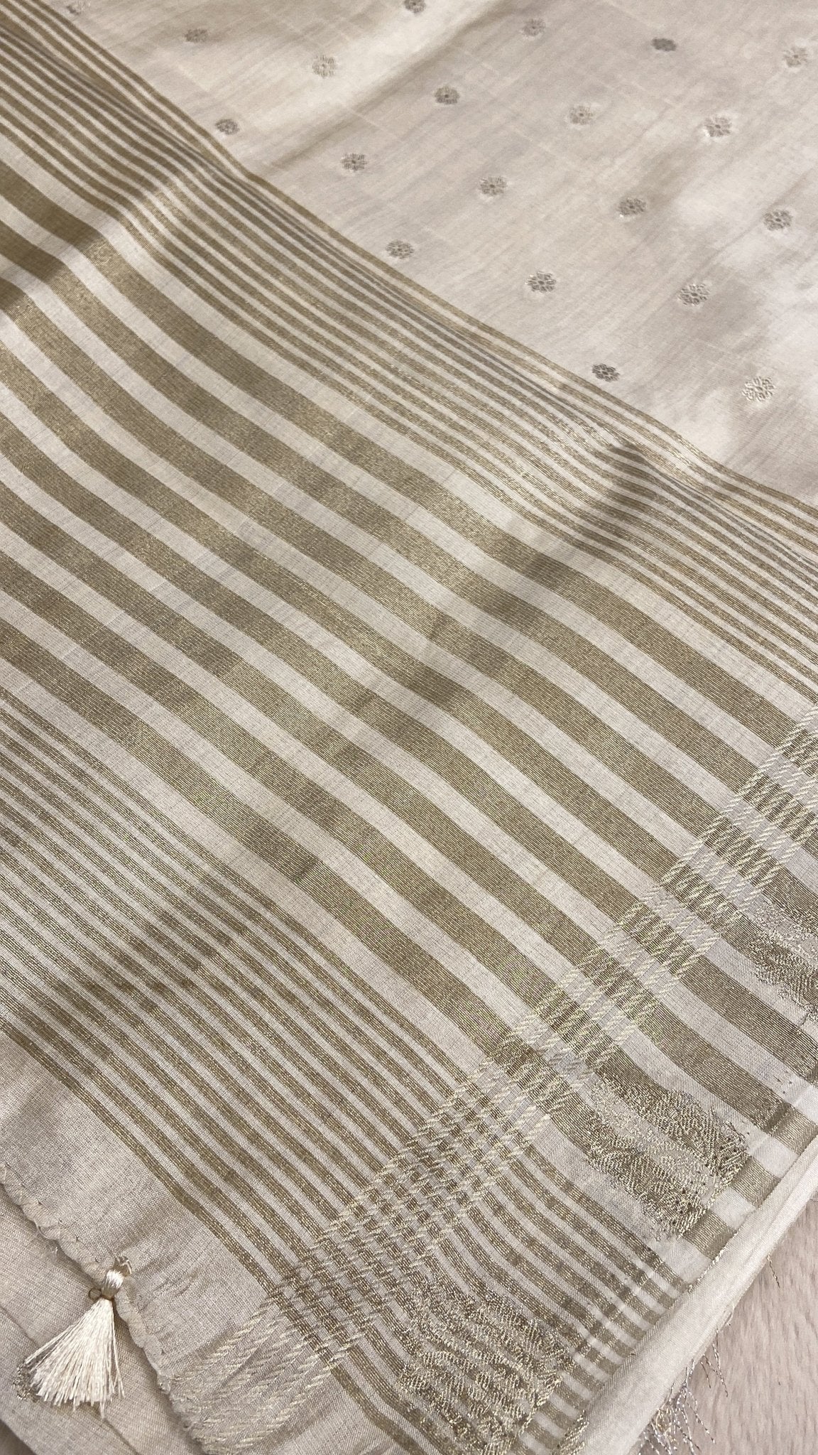 Butter Crepe Silk Saree - Kanjeevaram Silk Mandir