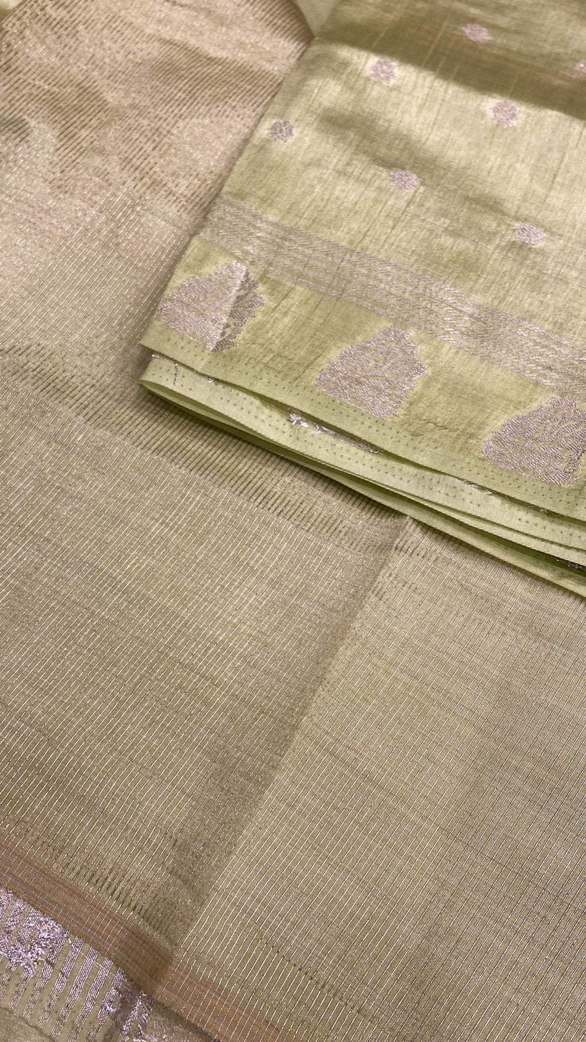 Butter Crepe Silk Saree - Kanjeevaram Silk Mandir