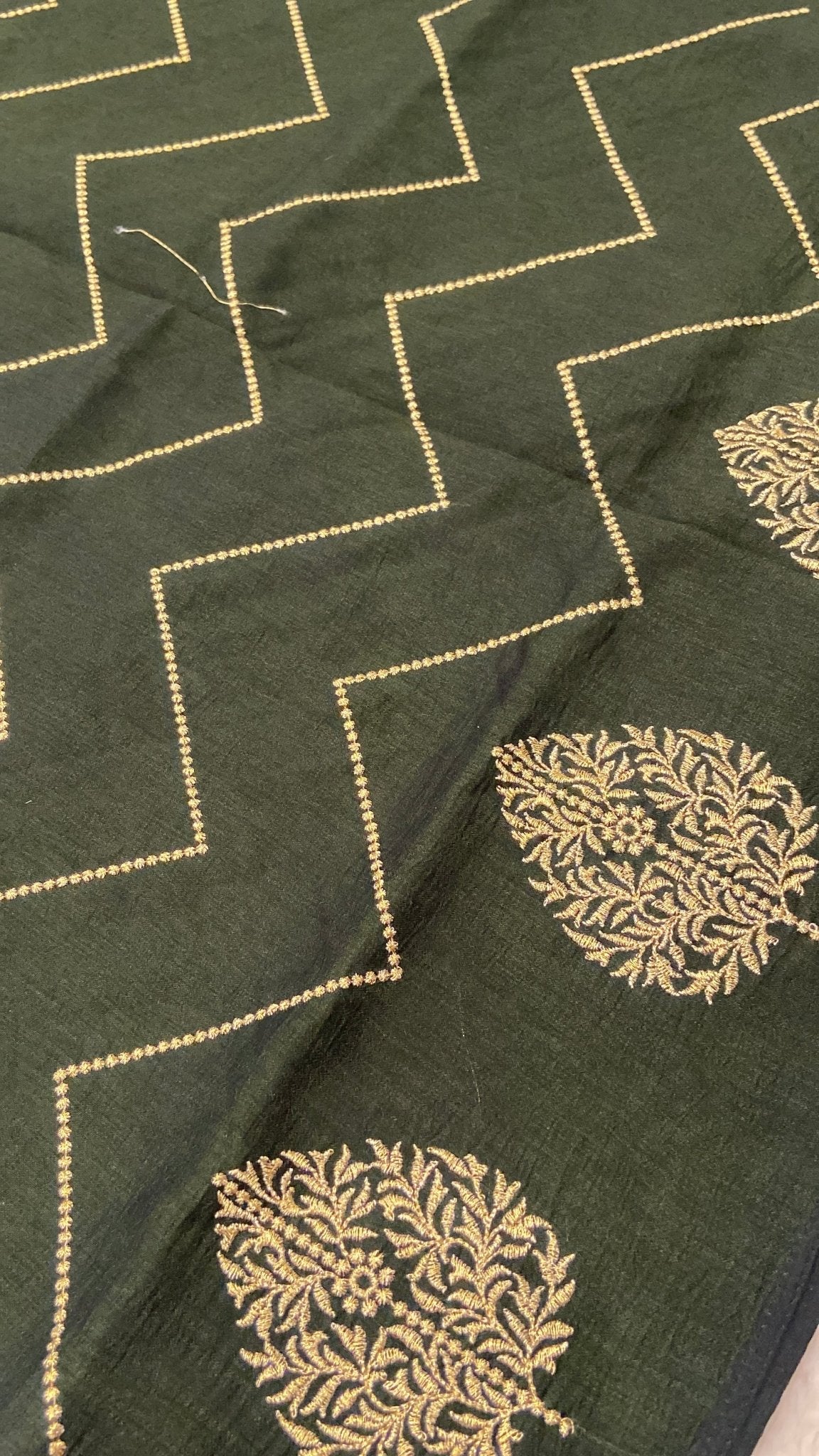 Butter Crepe Silk Saree - Kanjeevaram Silk Mandir