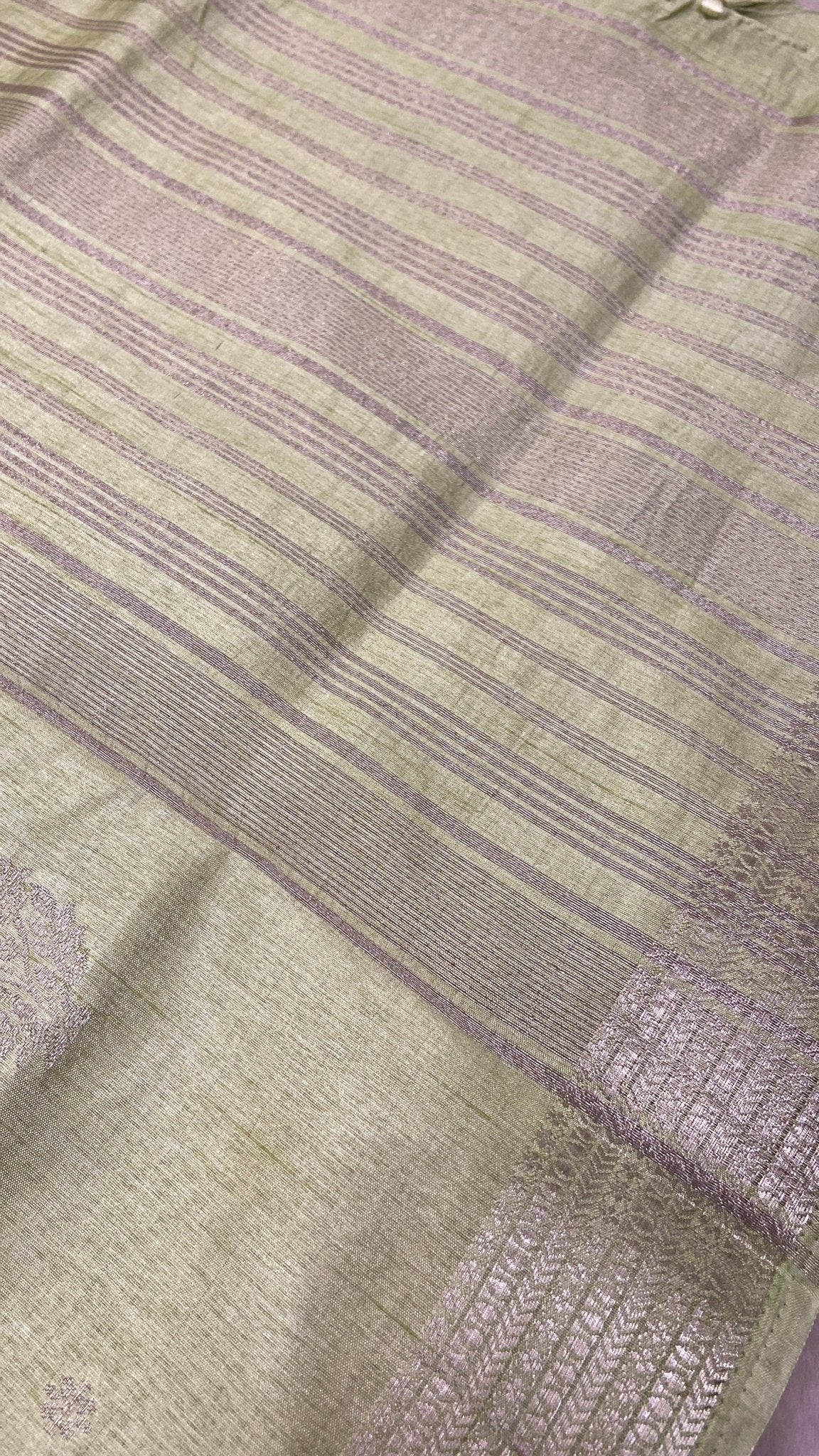 Butter Crepe Silk Saree - Kanjeevaram Silk Mandir