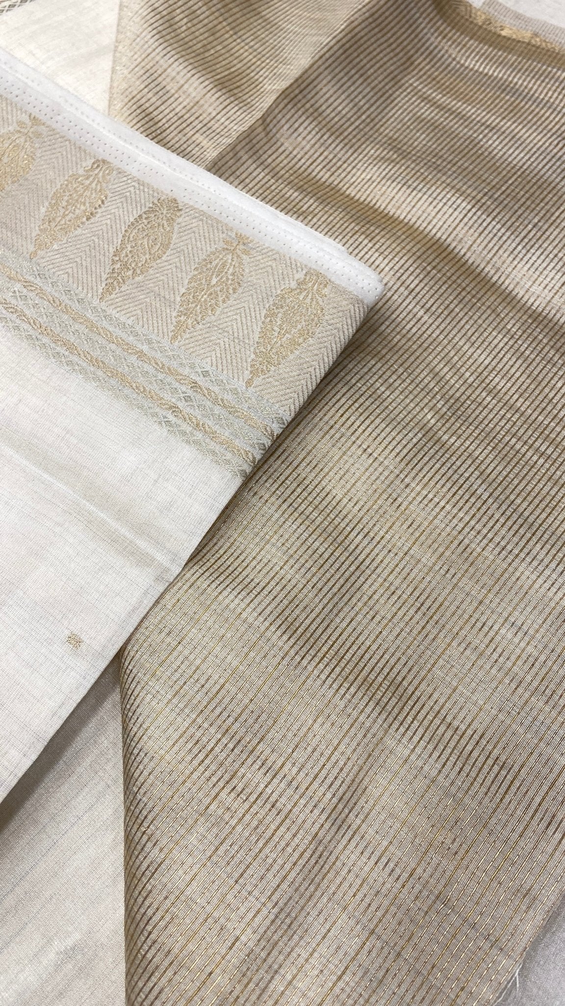 Butter Crepe Silk Saree - Kanjeevaram Silk Mandir