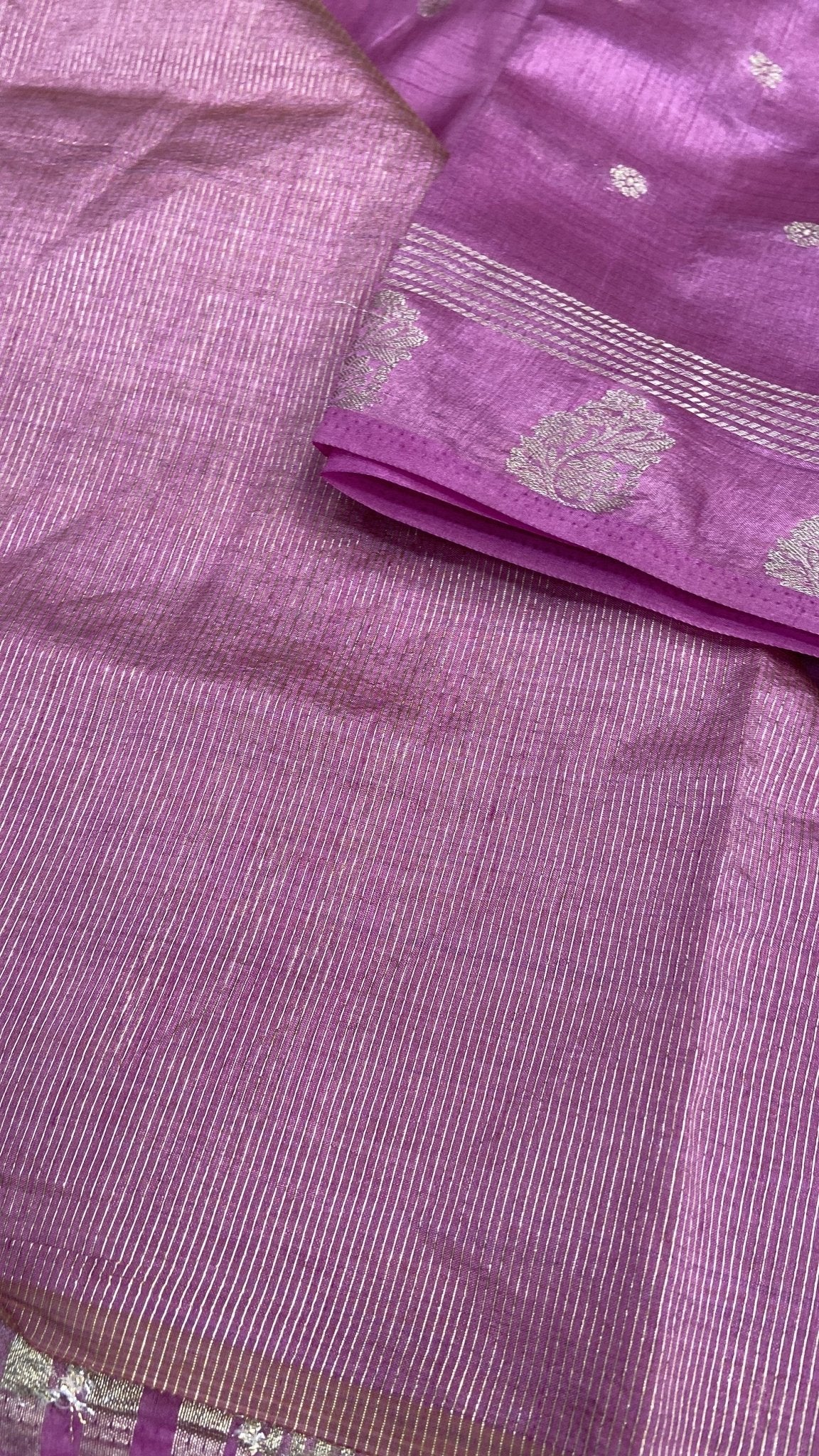 Butter Crepe Silk Saree - Kanjeevaram Silk Mandir