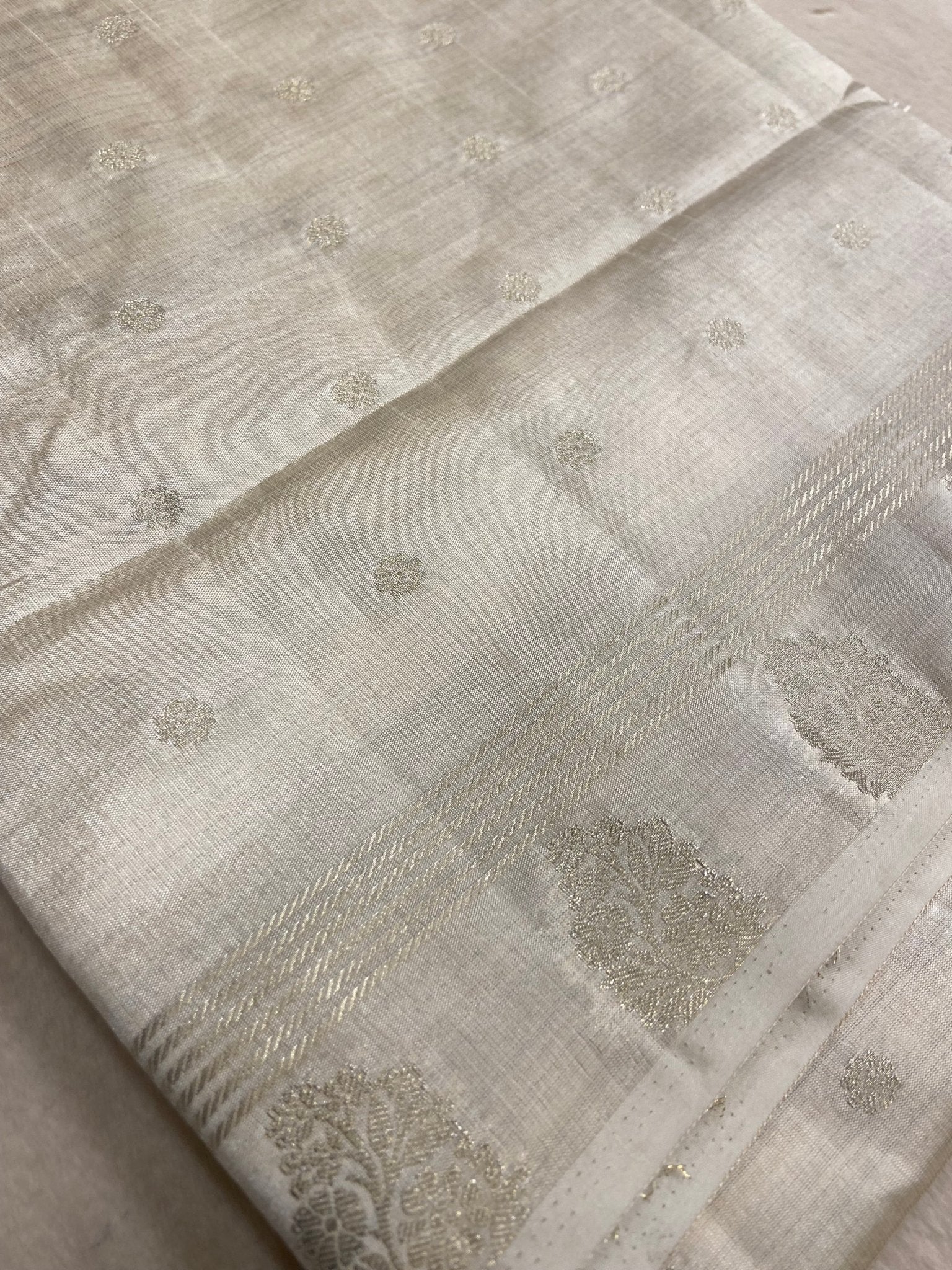 Butter Crepe Silk Saree - Kanjeevaram Silk Mandir