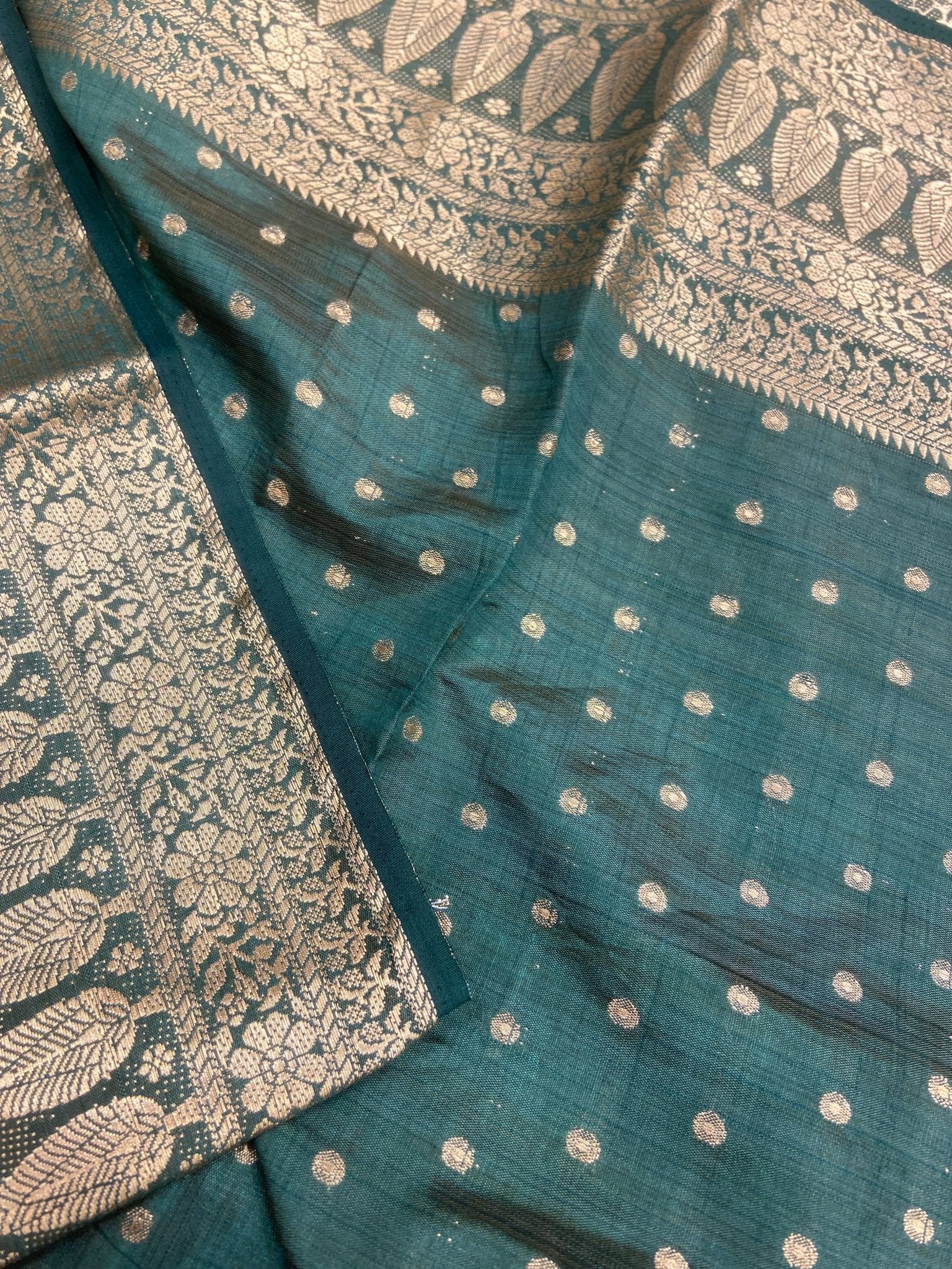 Butter crepe silk saree✨ - Kanjeevaram Silk Mandir