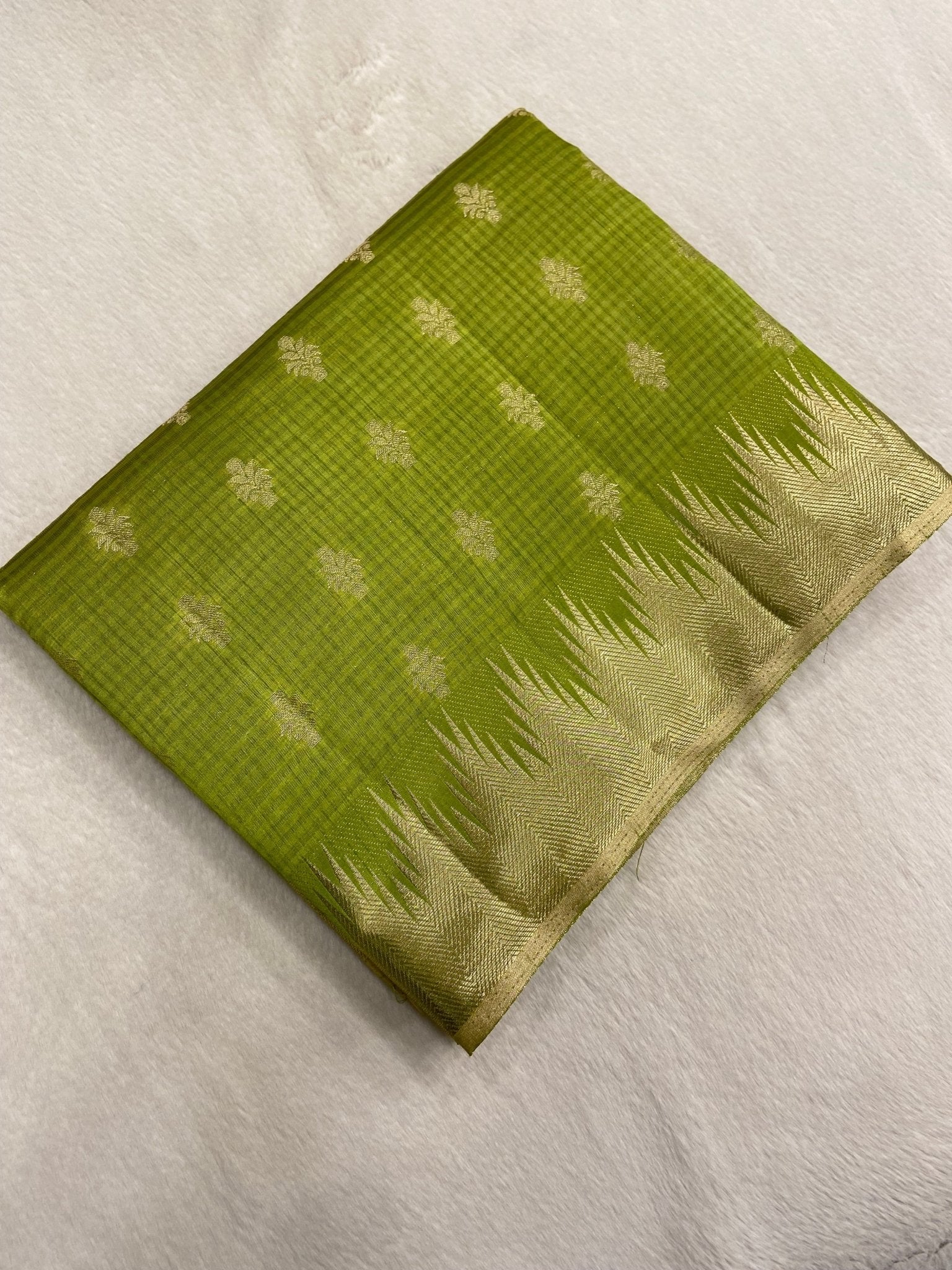Butter Crepe Silk Saree - Kanjeevaram Silk Mandir