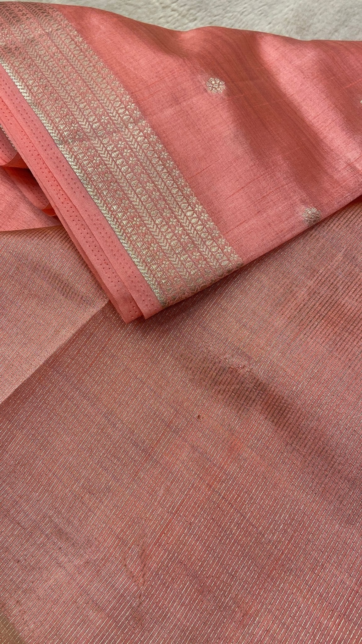 Butter Crepe Silk Saree - Kanjeevaram Silk Mandir