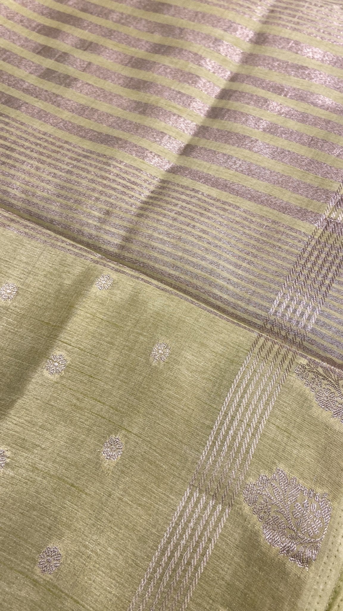 Butter Crepe Silk Saree - Kanjeevaram Silk Mandir