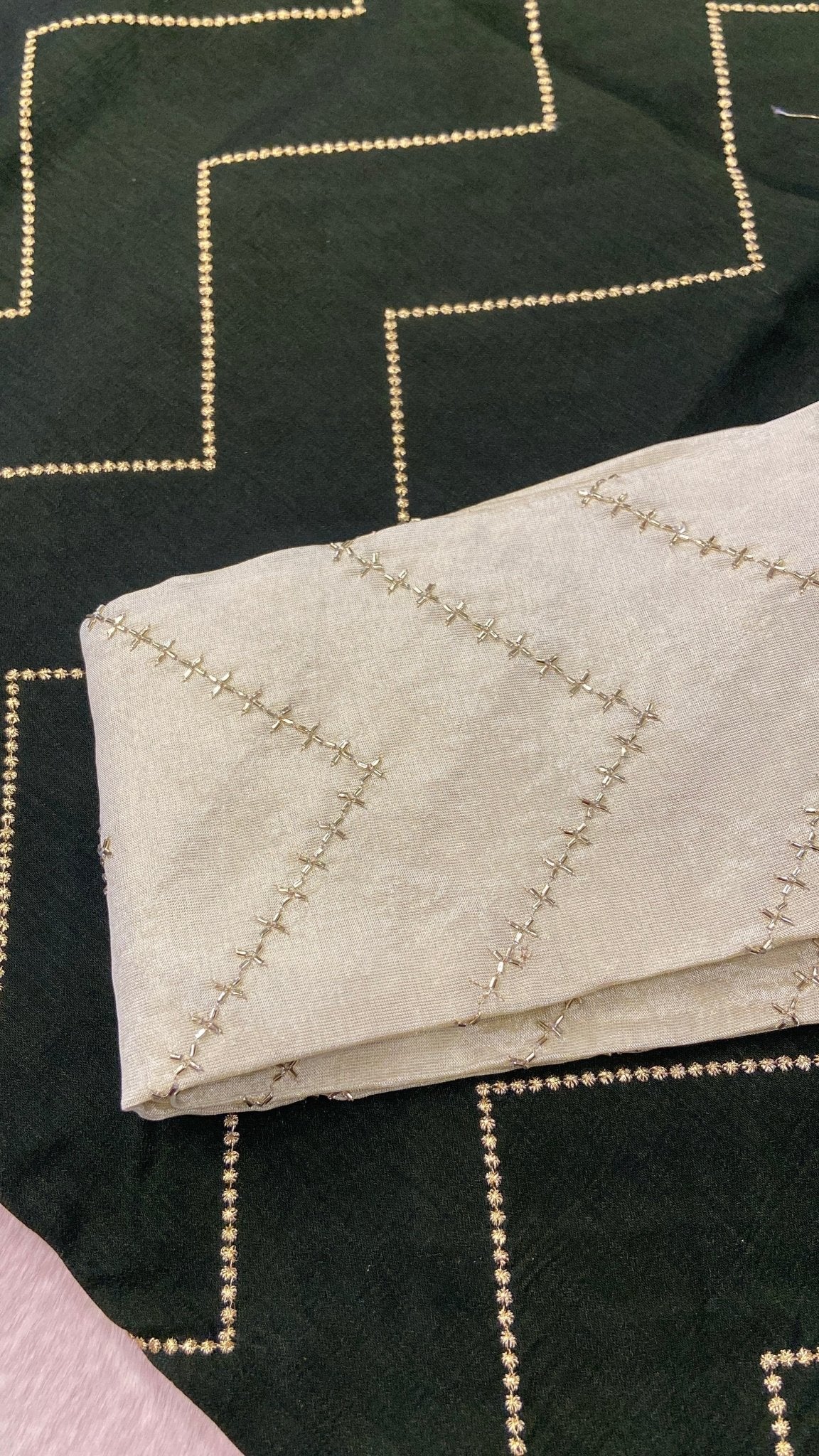 Butter Crepe Silk Saree - Kanjeevaram Silk Mandir