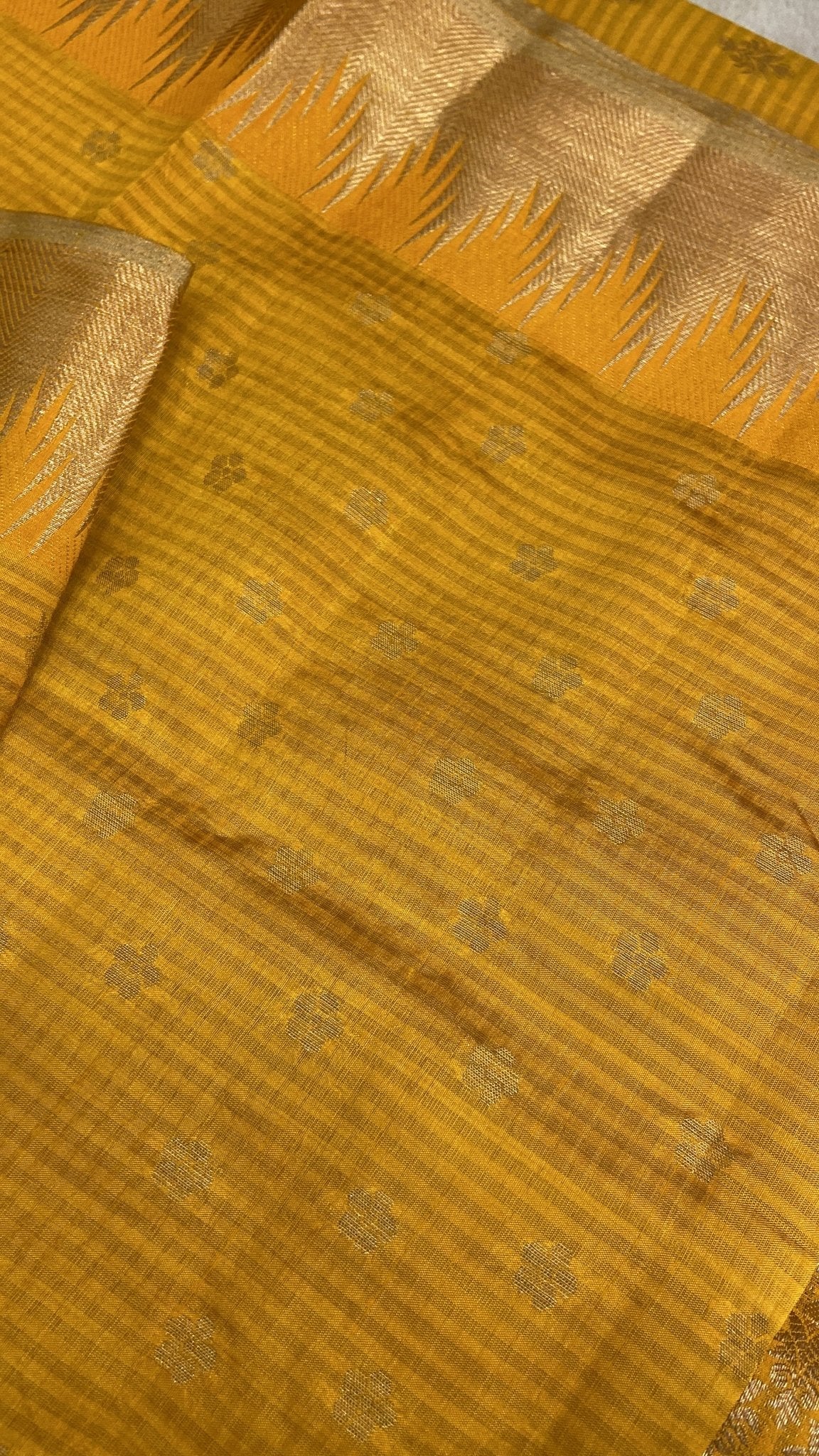 Butter Crepe Silk Saree - Kanjeevaram Silk Mandir